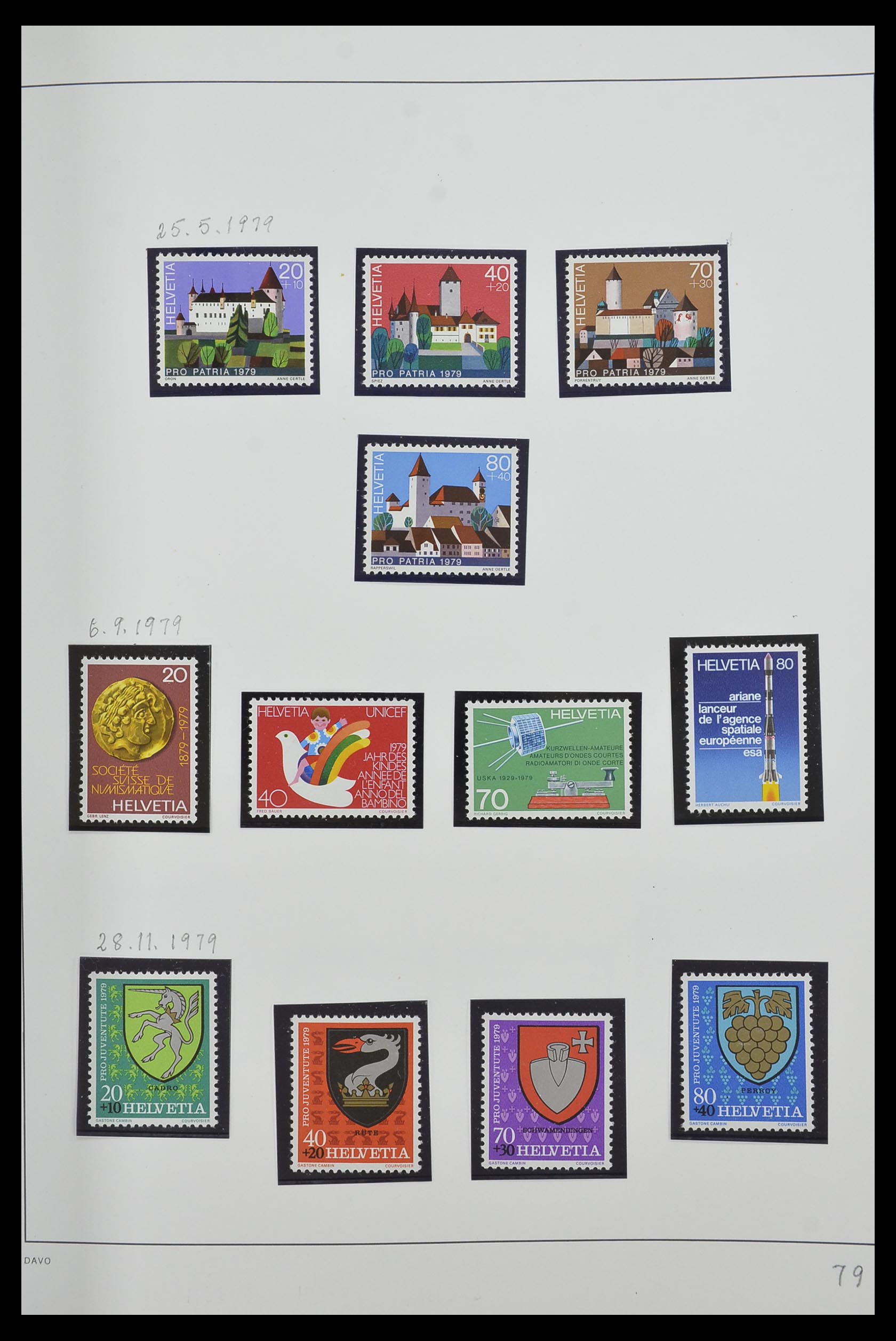 33556 080 - Stamp collection 33556 Switzerland 1862-2000.