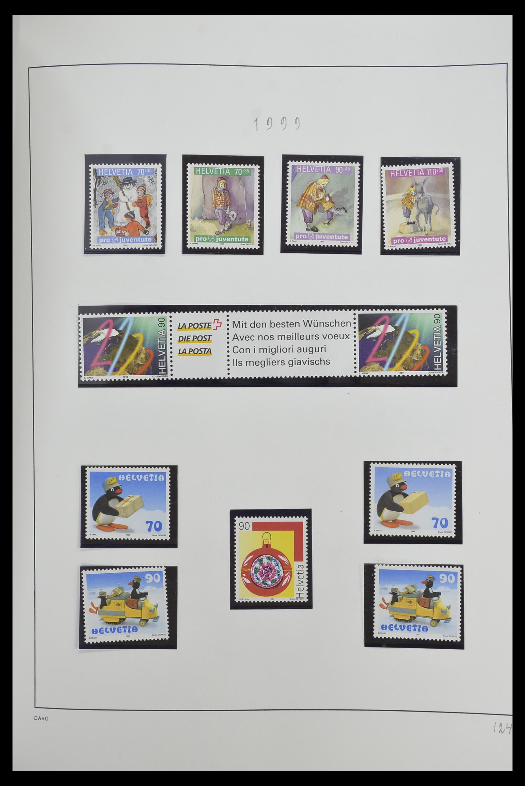 33556 127 - Stamp collection 33556 Switzerland 1862-2000.