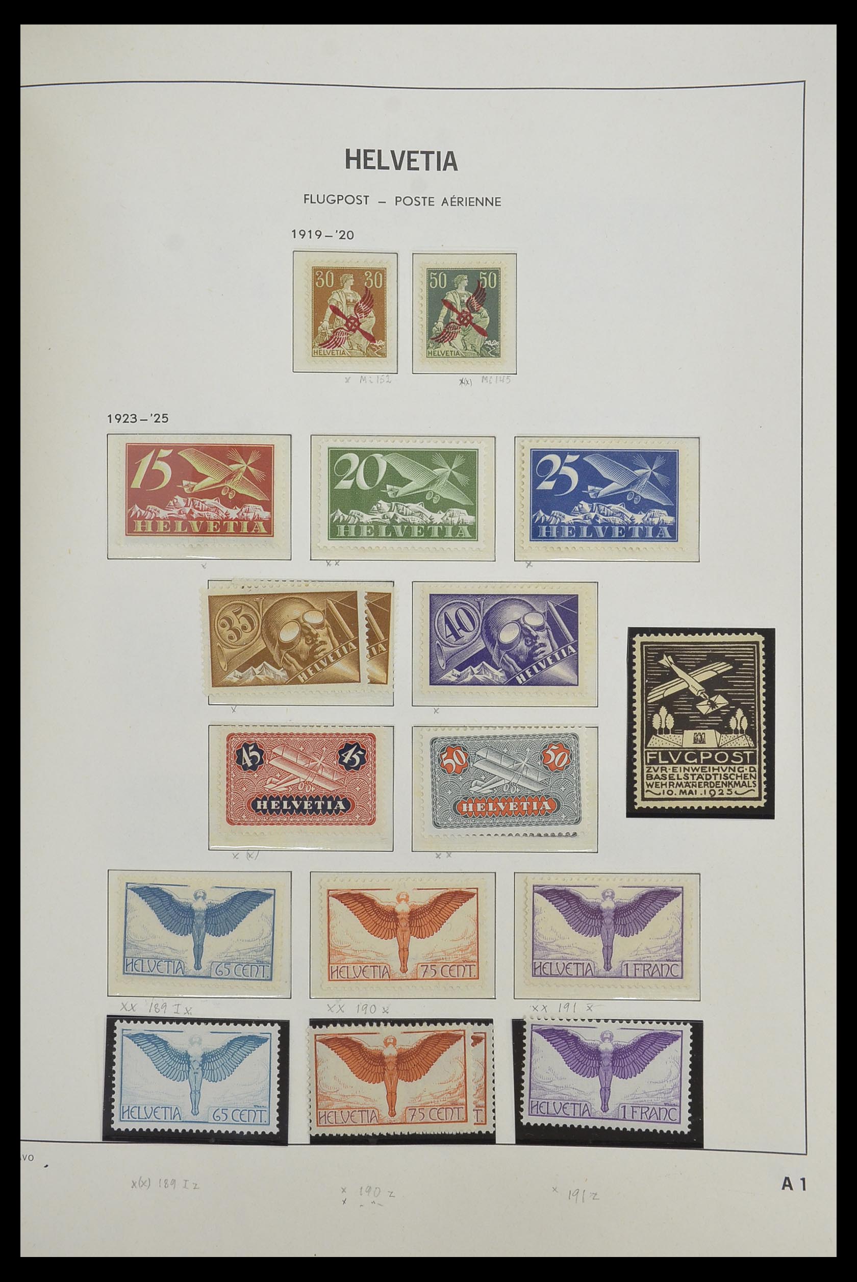 33556 131 - Stamp collection 33556 Switzerland 1862-2000.