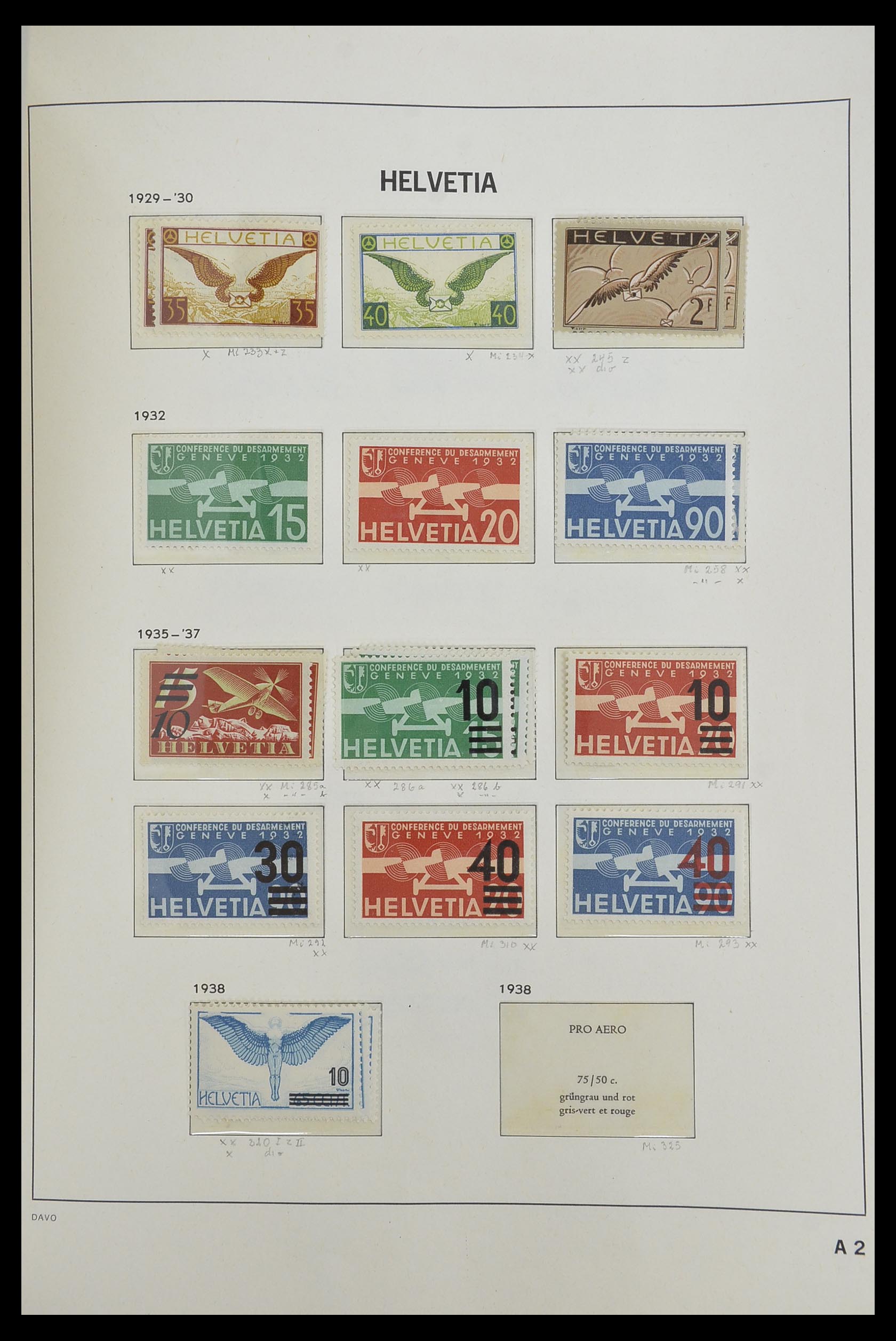 33556 132 - Stamp collection 33556 Switzerland 1862-2000.