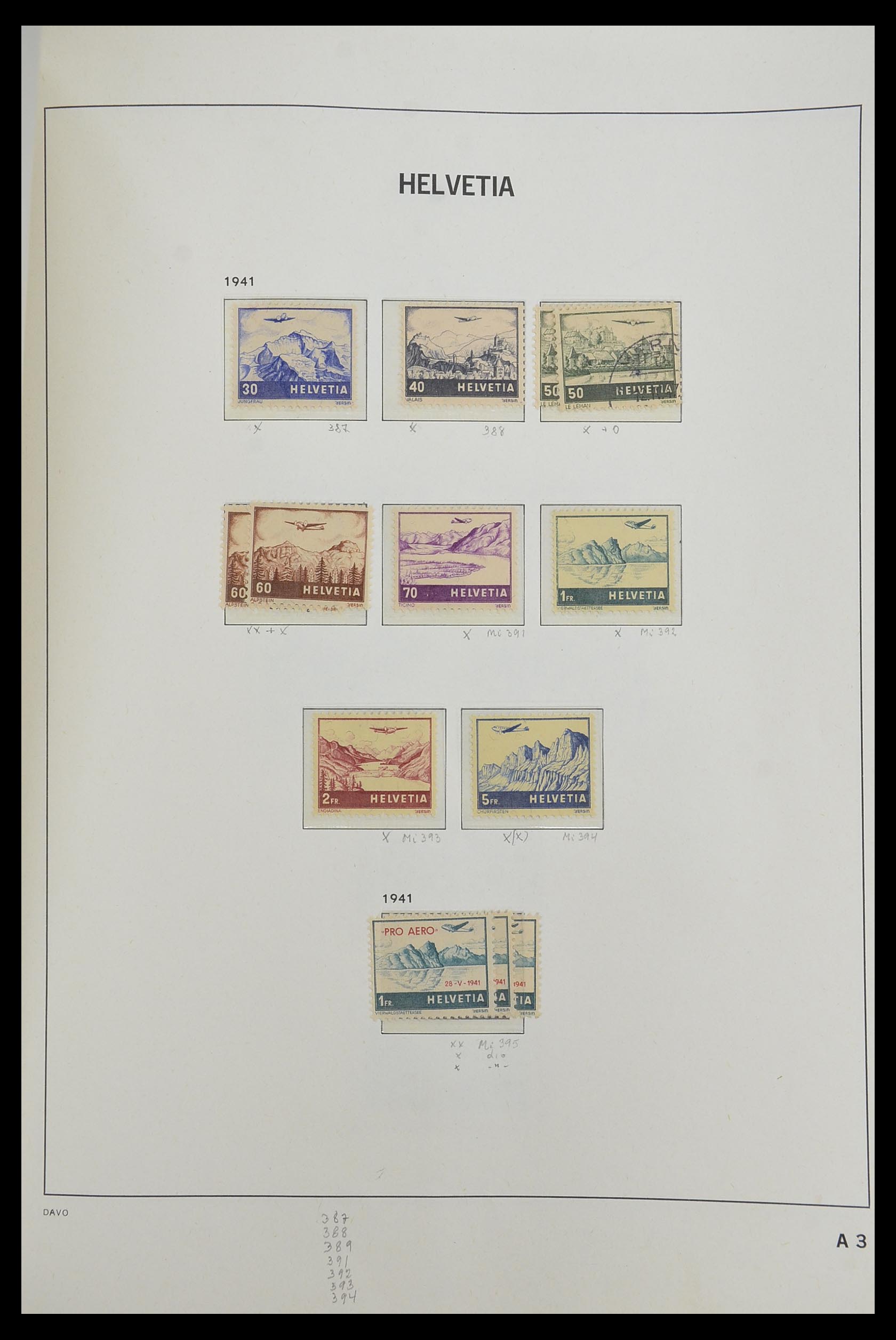 33556 133 - Stamp collection 33556 Switzerland 1862-2000.