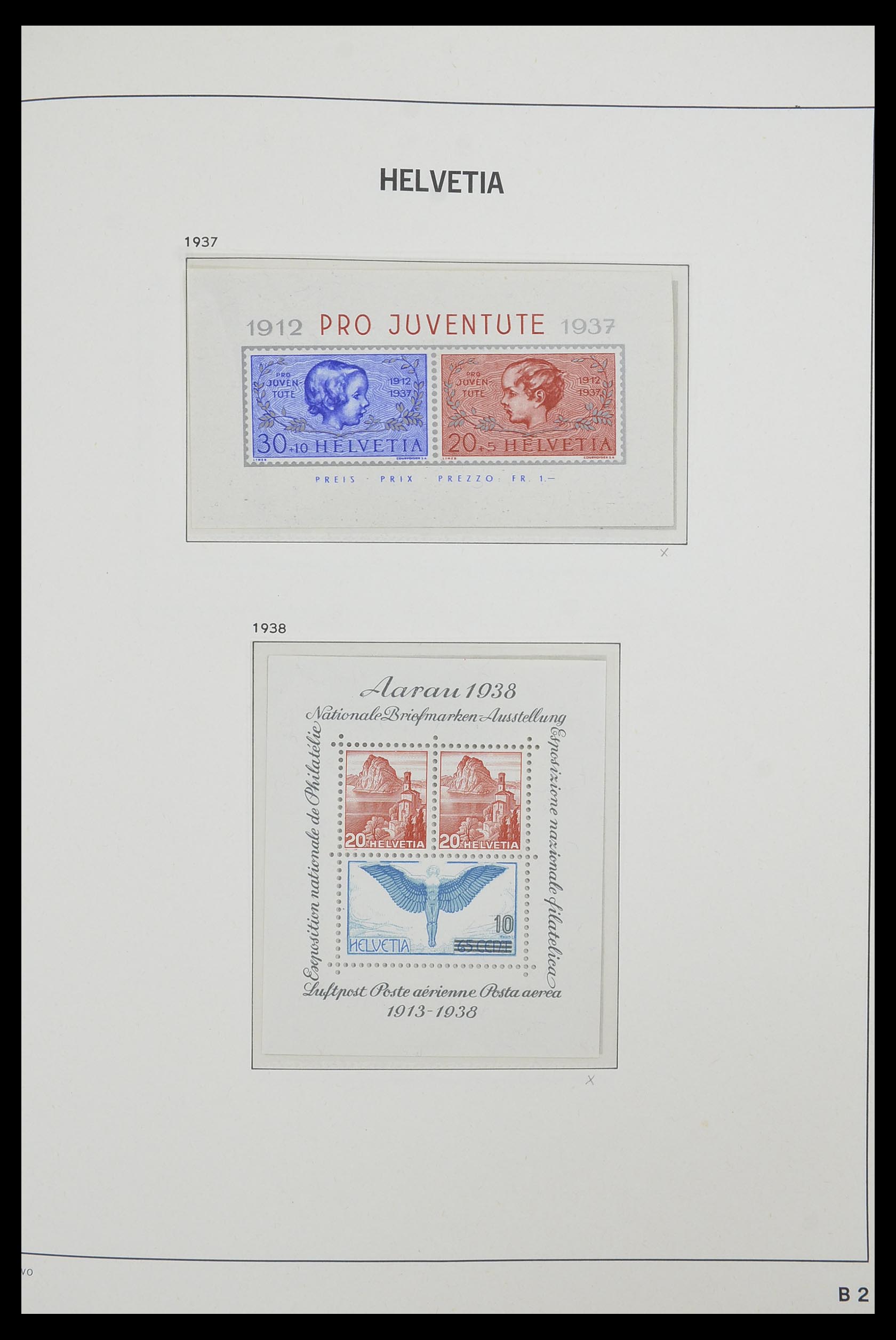 33556 137 - Stamp collection 33556 Switzerland 1862-2000.