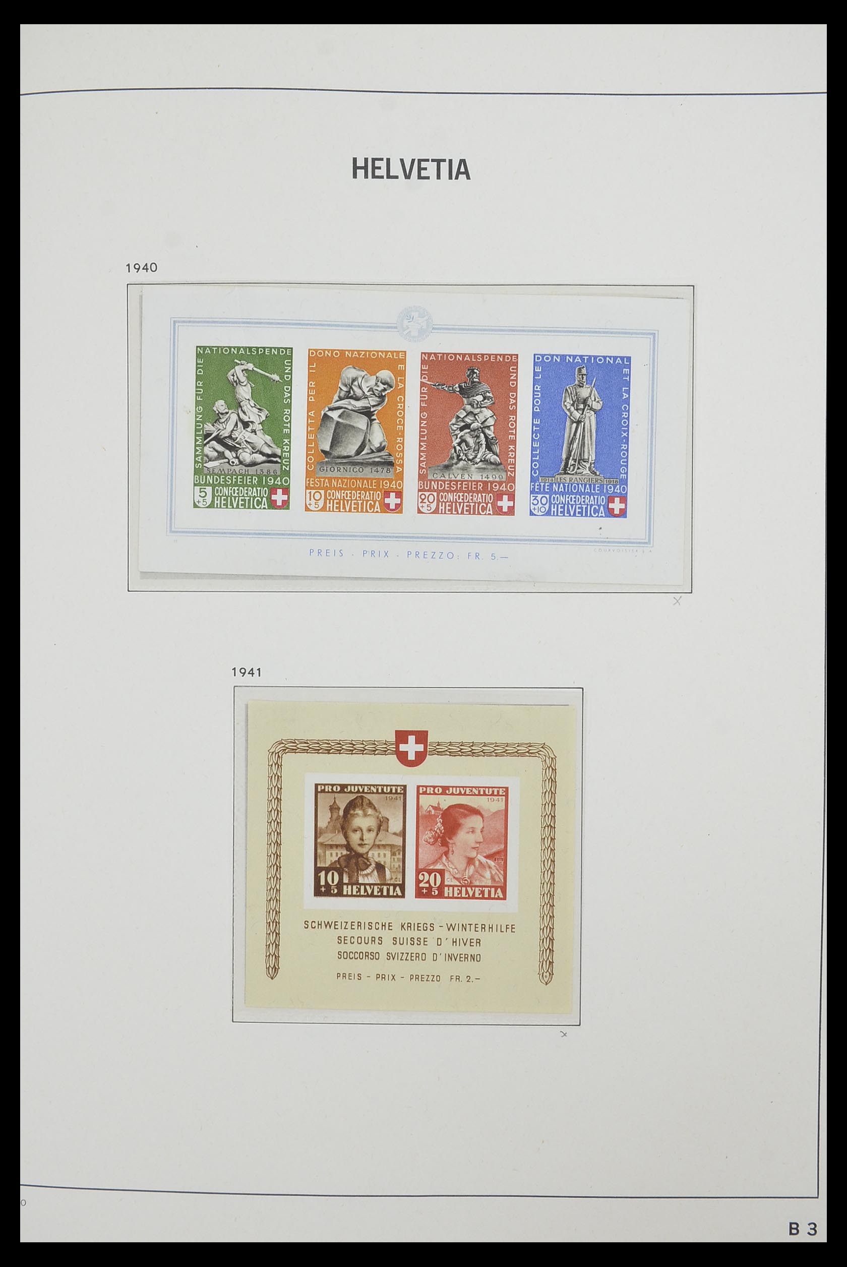 33556 138 - Stamp collection 33556 Switzerland 1862-2000.