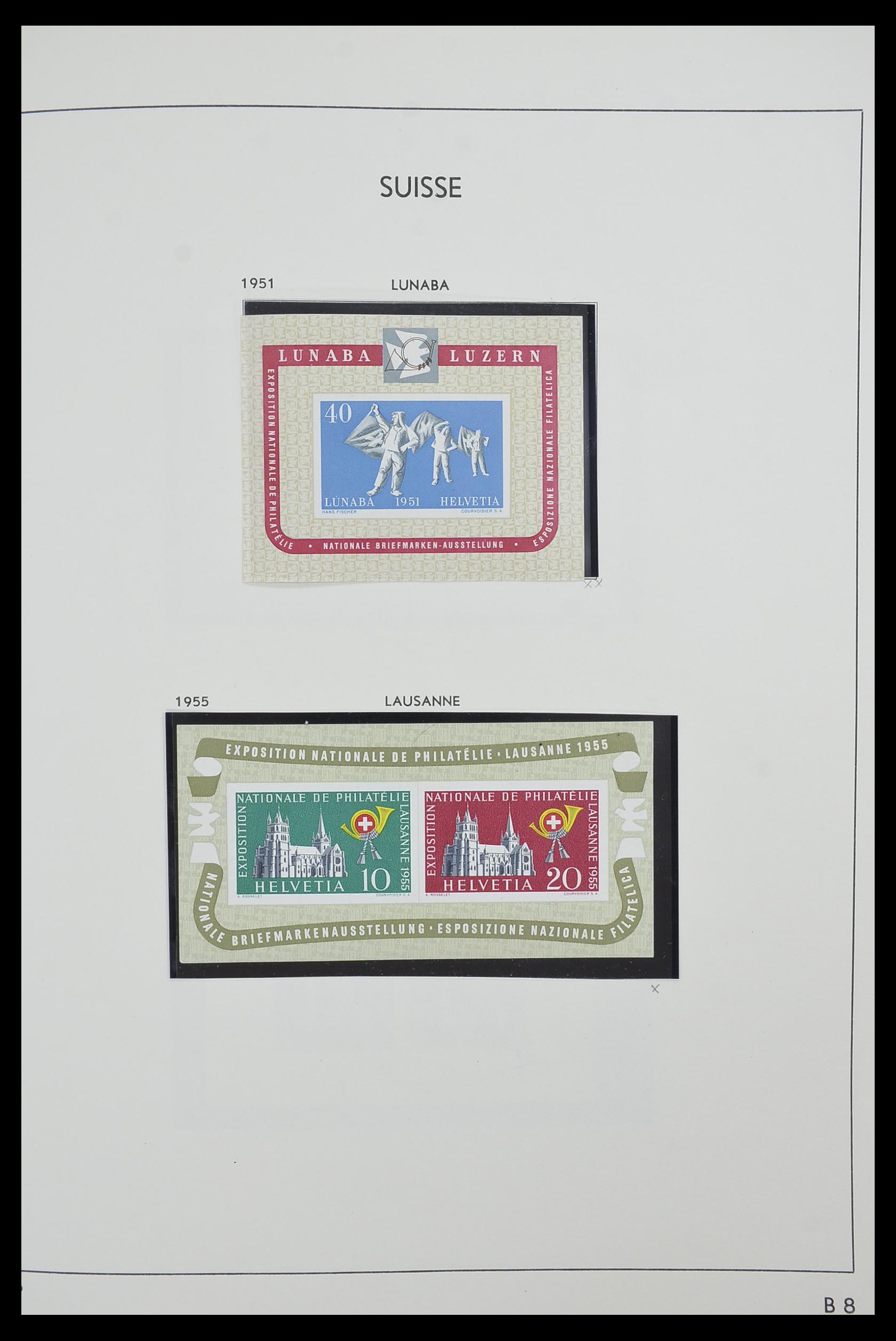 33556 143 - Stamp collection 33556 Switzerland 1862-2000.