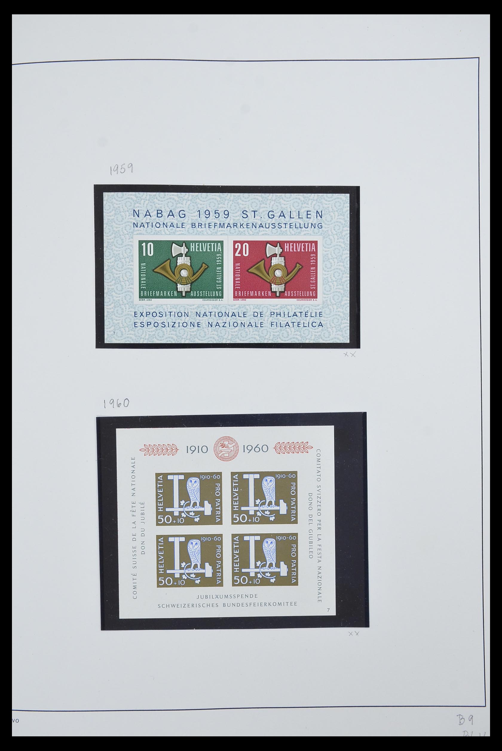 33556 144 - Stamp collection 33556 Switzerland 1862-2000.