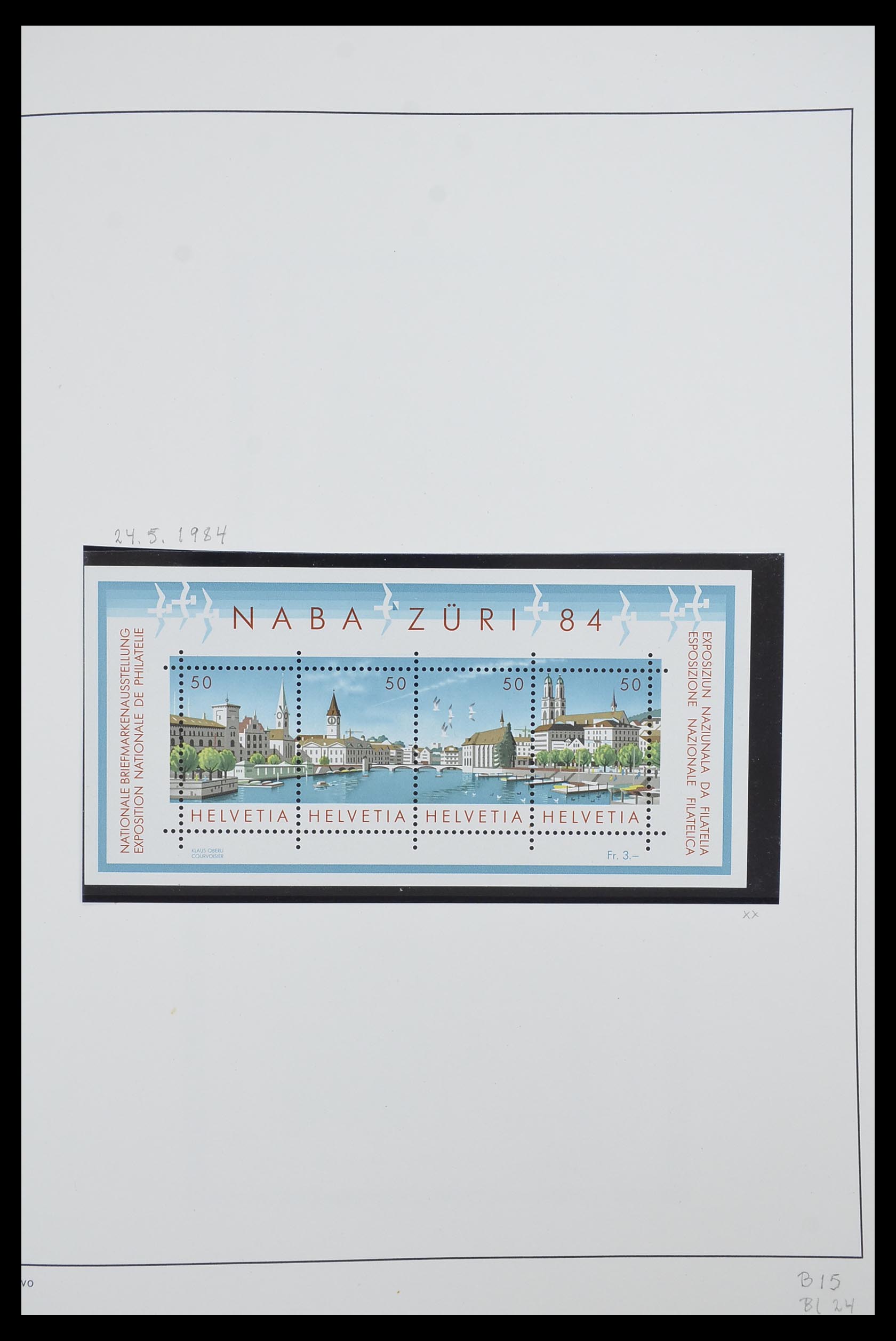 33556 149 - Postzegelverzameling 33556 Zwitserland 1862-2000.