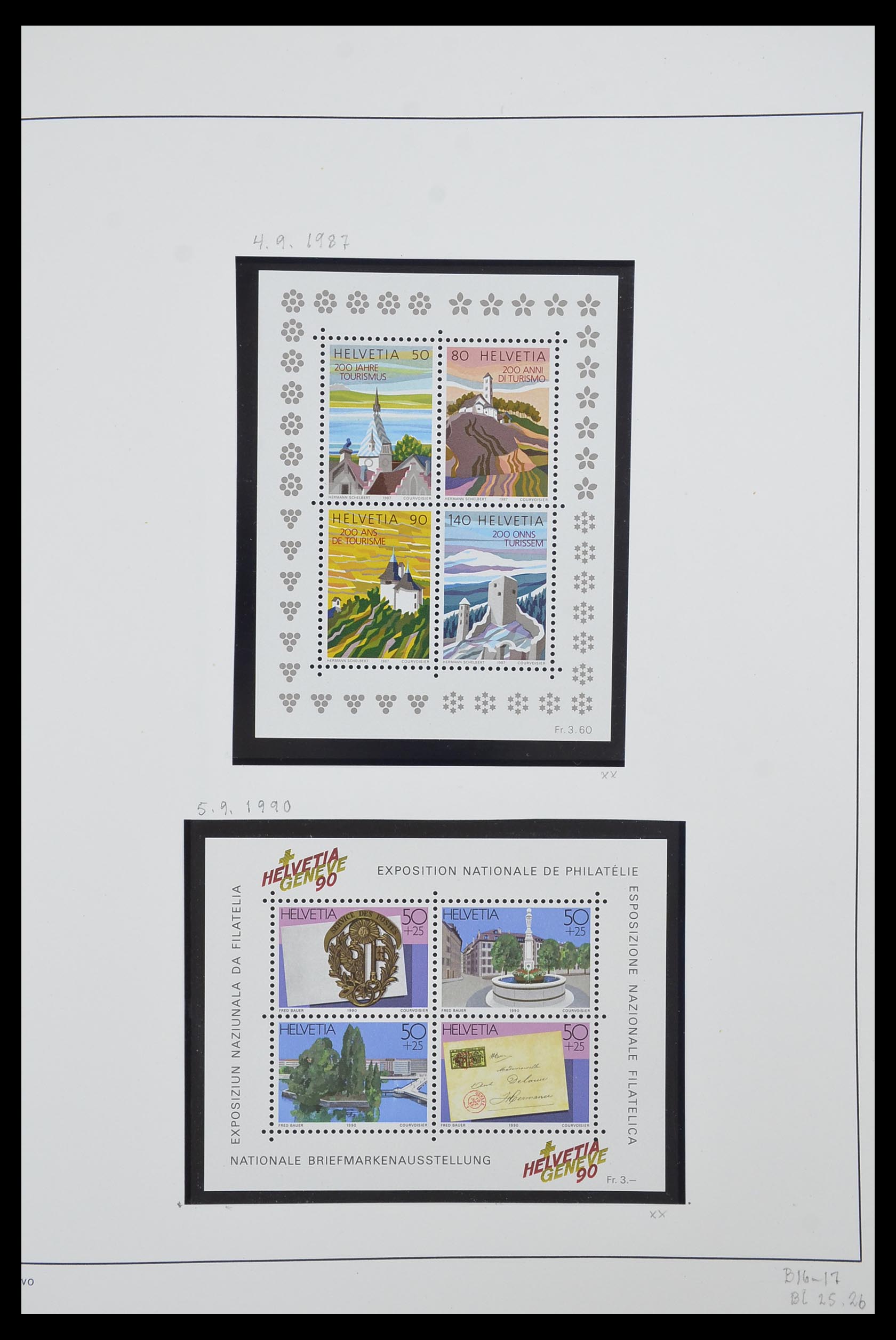 33556 150 - Postzegelverzameling 33556 Zwitserland 1862-2000.