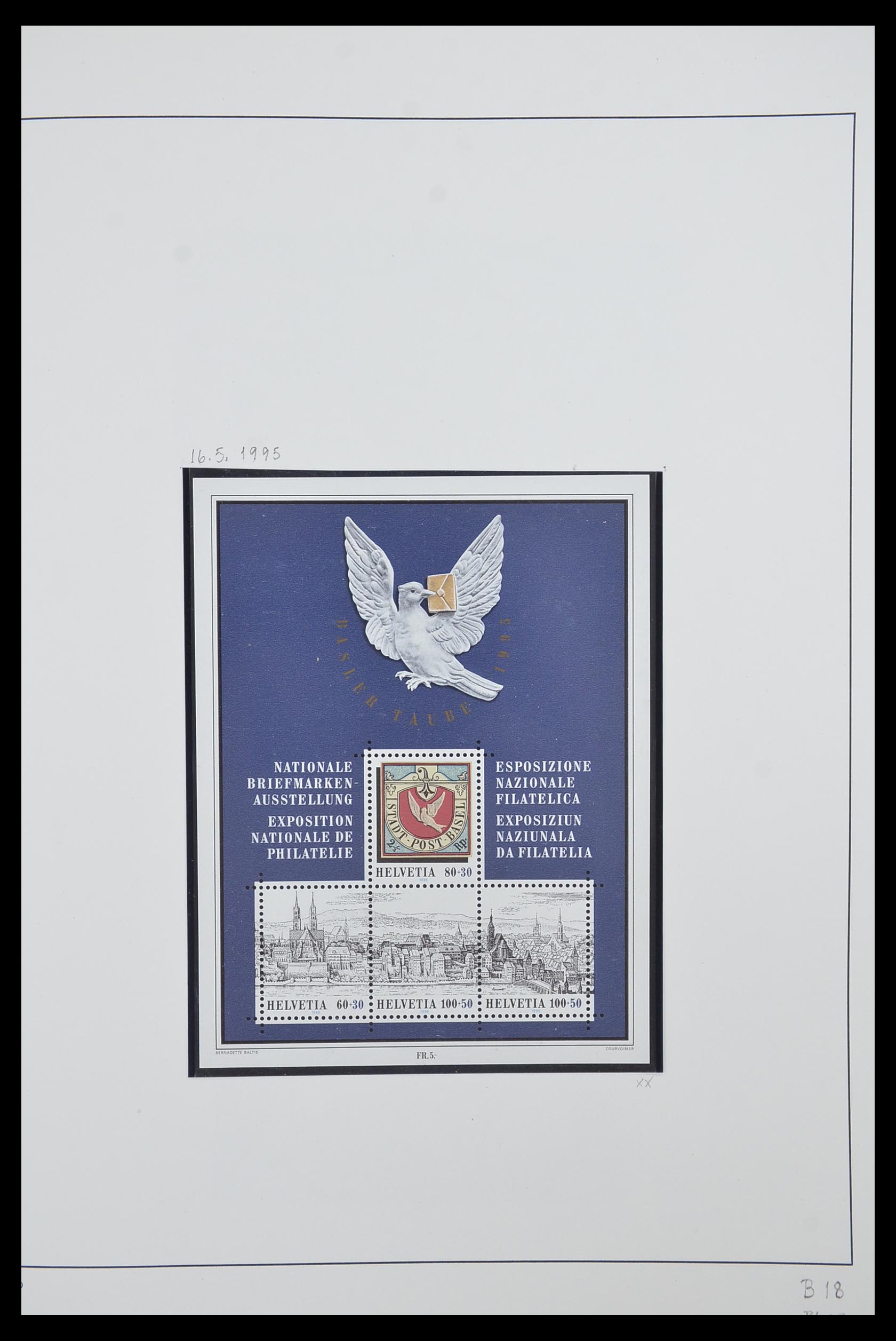 33556 151 - Postzegelverzameling 33556 Zwitserland 1862-2000.