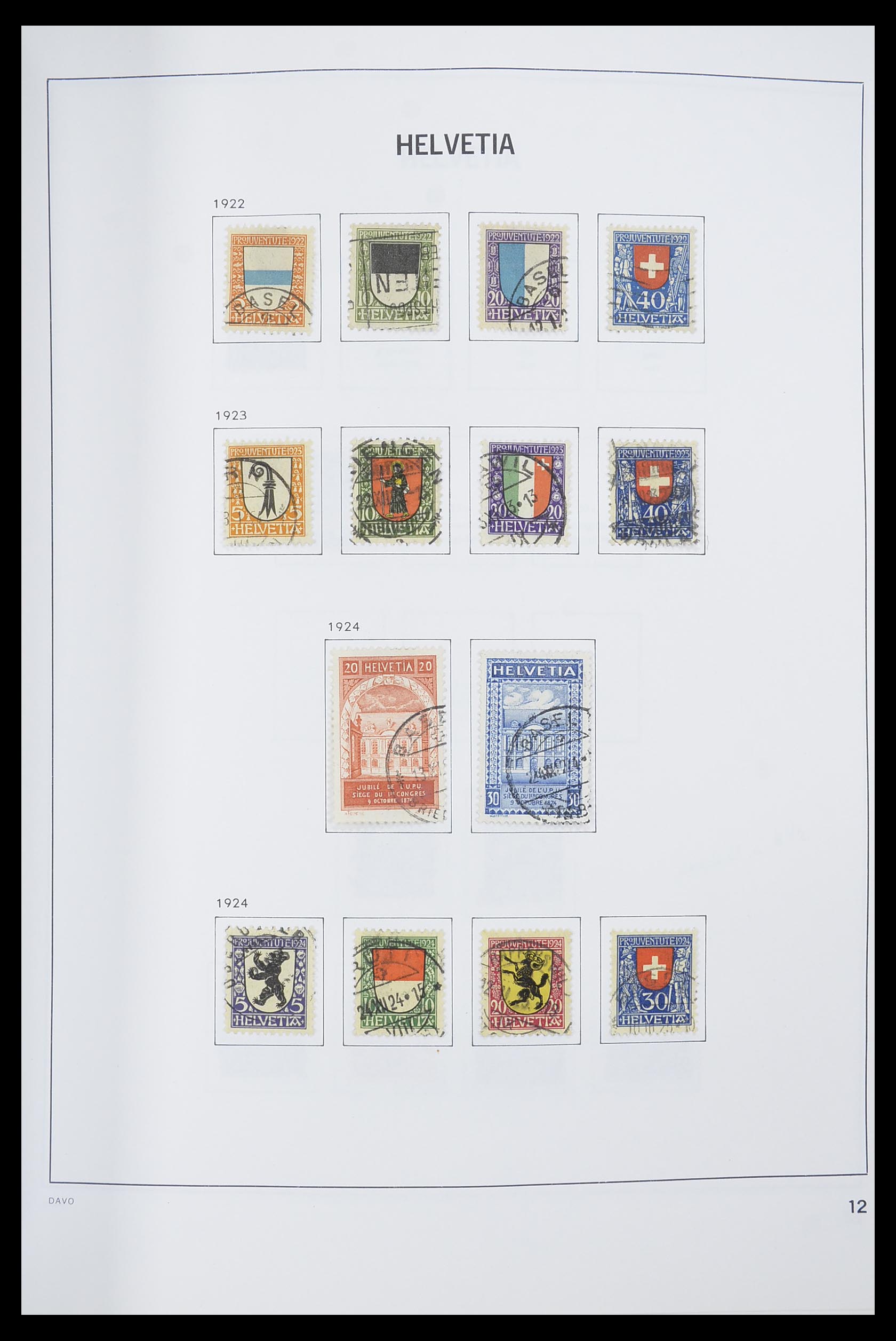 33559 013 - Postzegelverzameling 33559 Zwitserland 1850-2000.