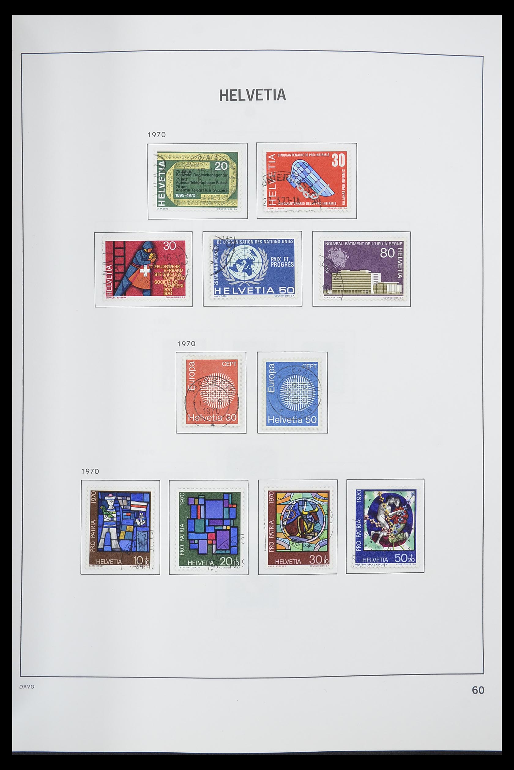 33559 061 - Stamp collection 33559 Switzerland 1850-2000.