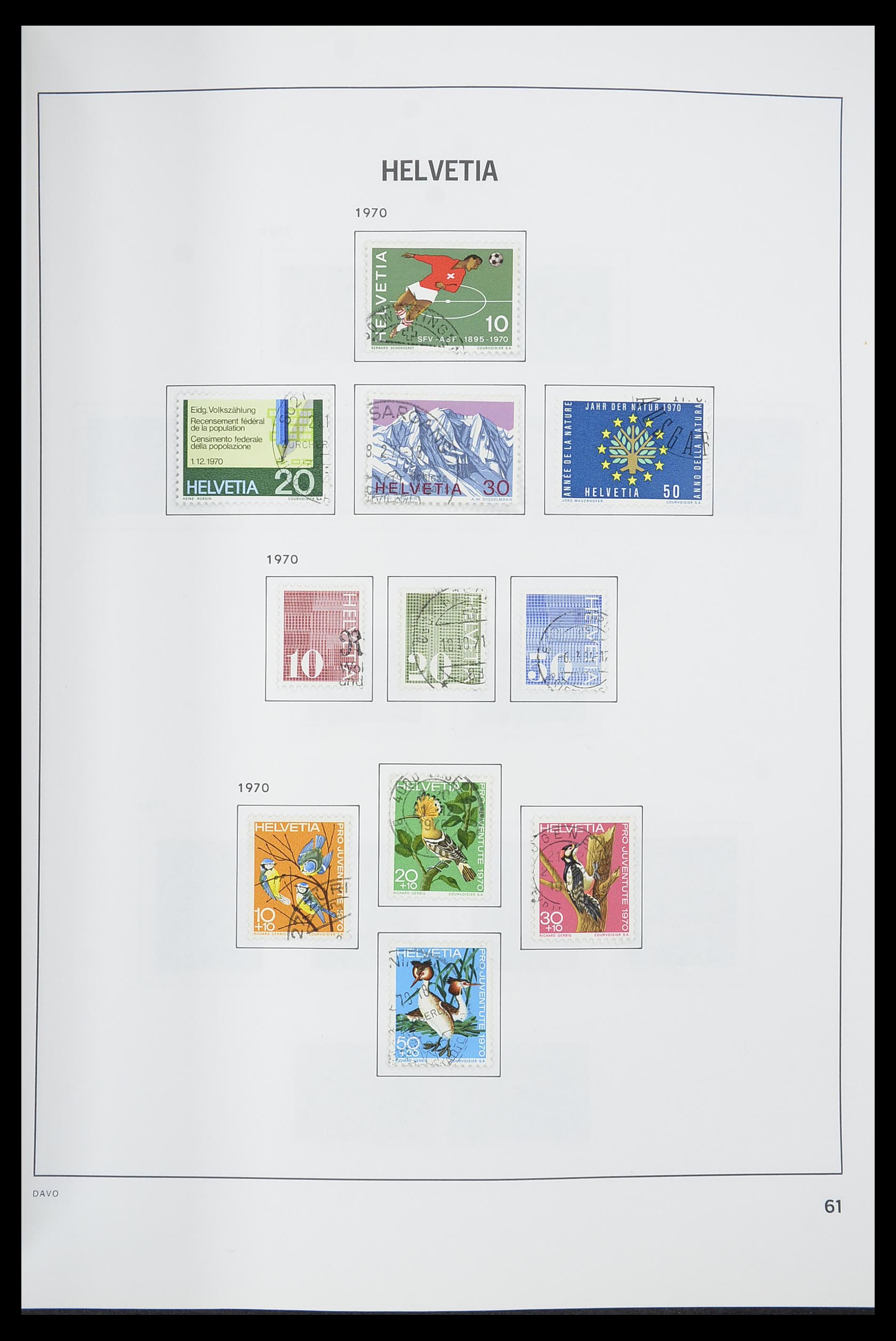 33559 062 - Stamp collection 33559 Switzerland 1850-2000.