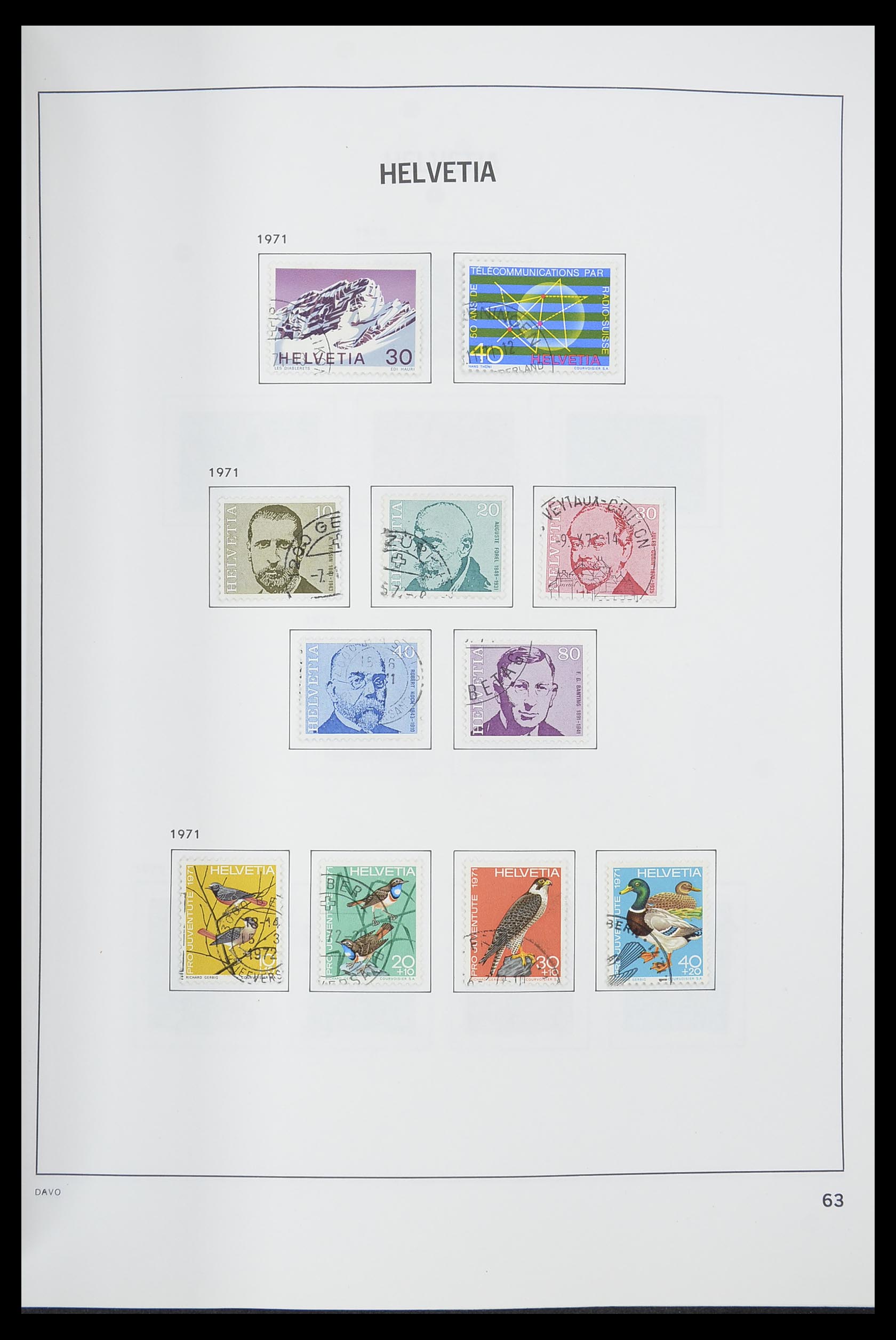 33559 064 - Stamp collection 33559 Switzerland 1850-2000.