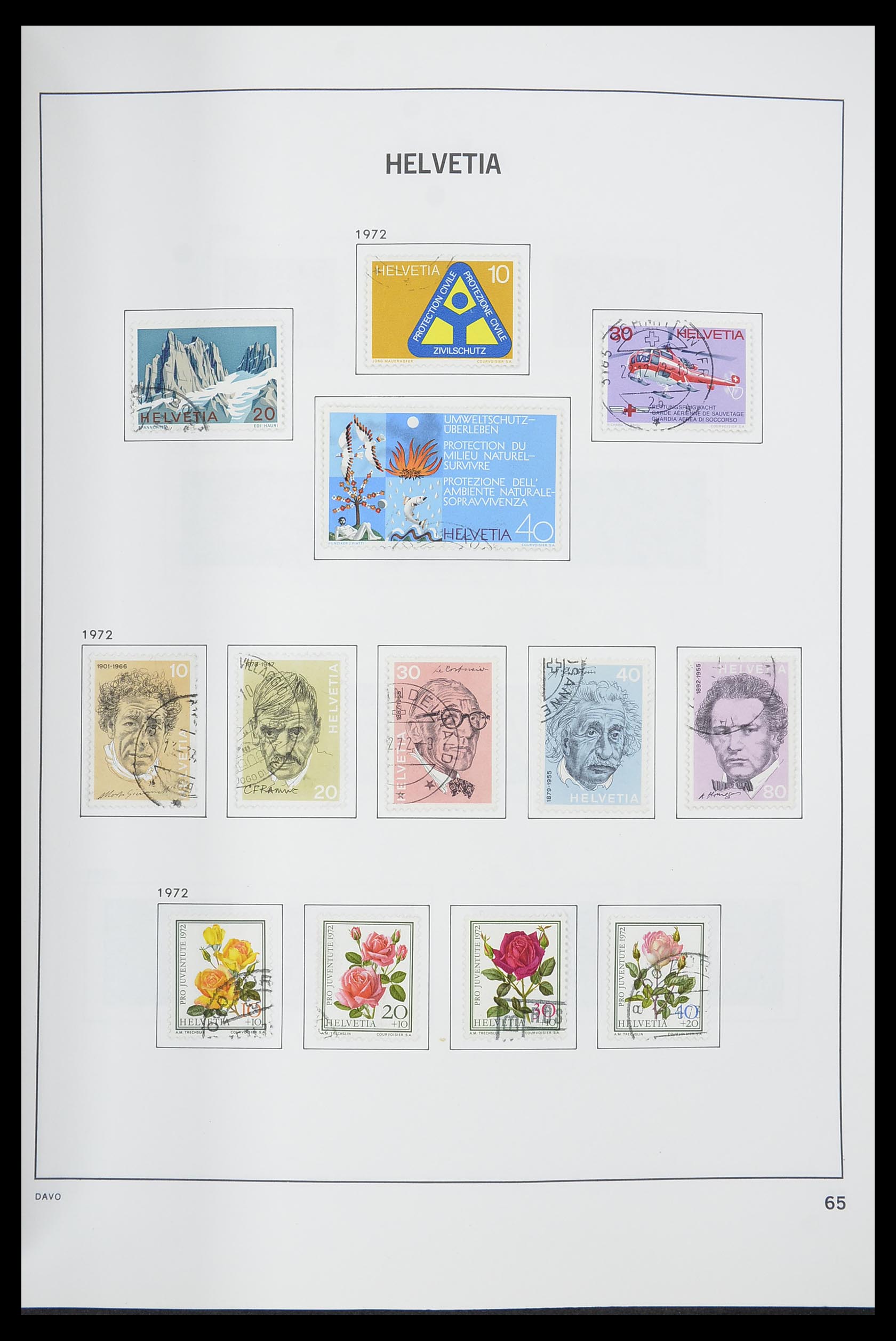 33559 066 - Stamp collection 33559 Switzerland 1850-2000.