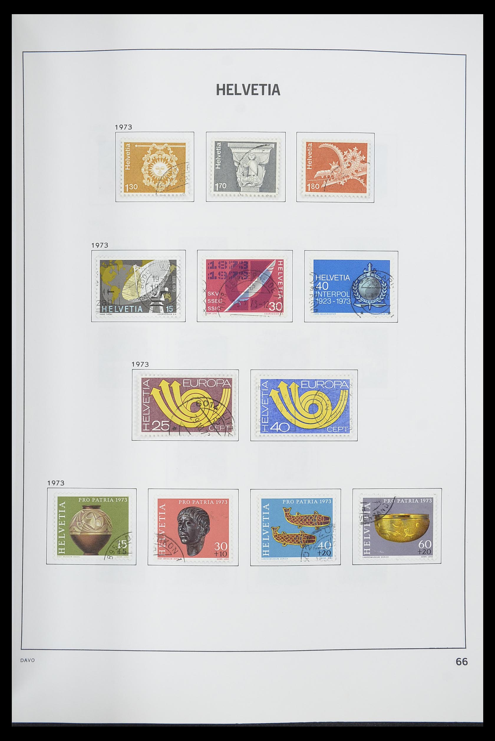 33559 067 - Stamp collection 33559 Switzerland 1850-2000.