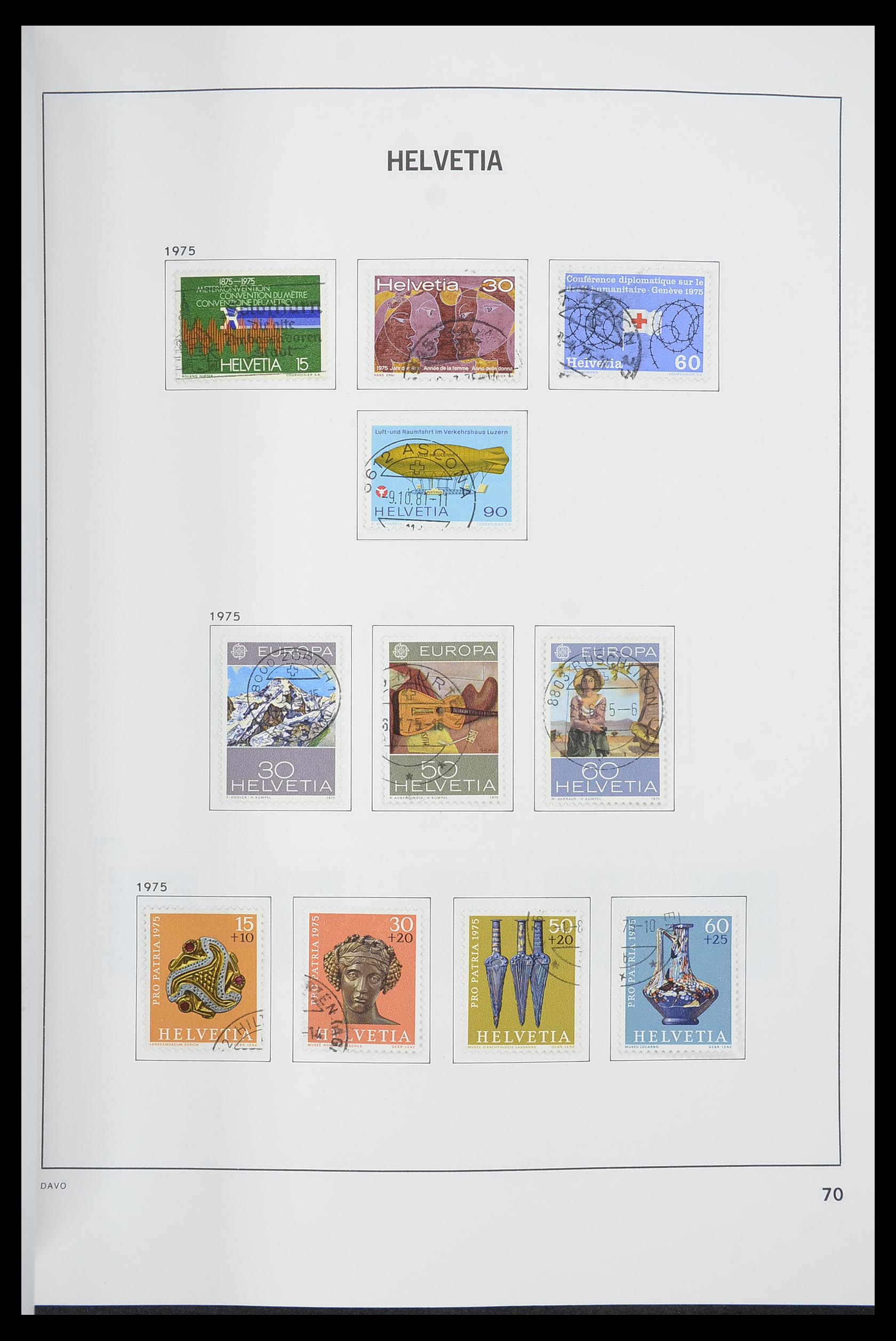 33559 071 - Stamp collection 33559 Switzerland 1850-2000.