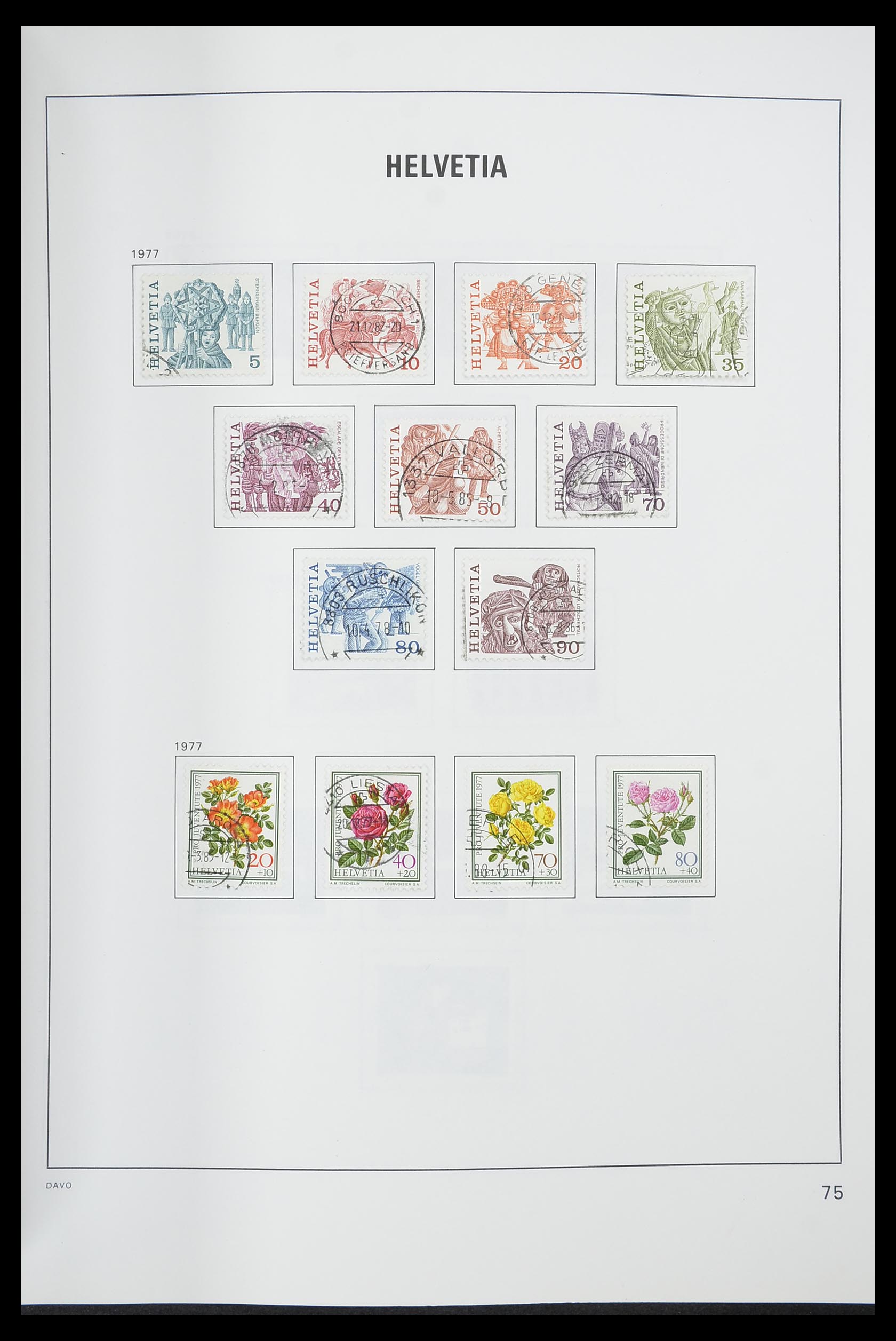 33559 076 - Stamp collection 33559 Switzerland 1850-2000.