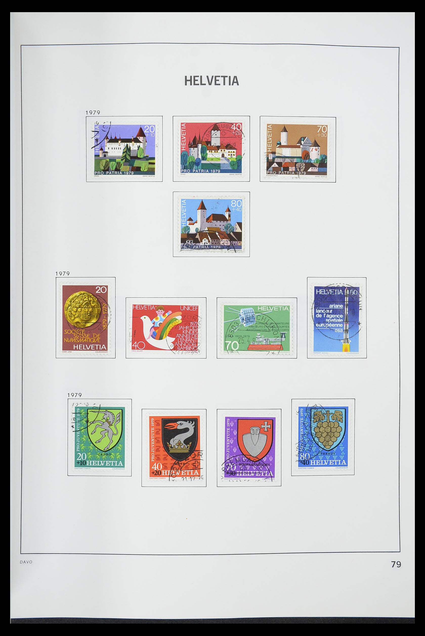 33559 080 - Stamp collection 33559 Switzerland 1850-2000.