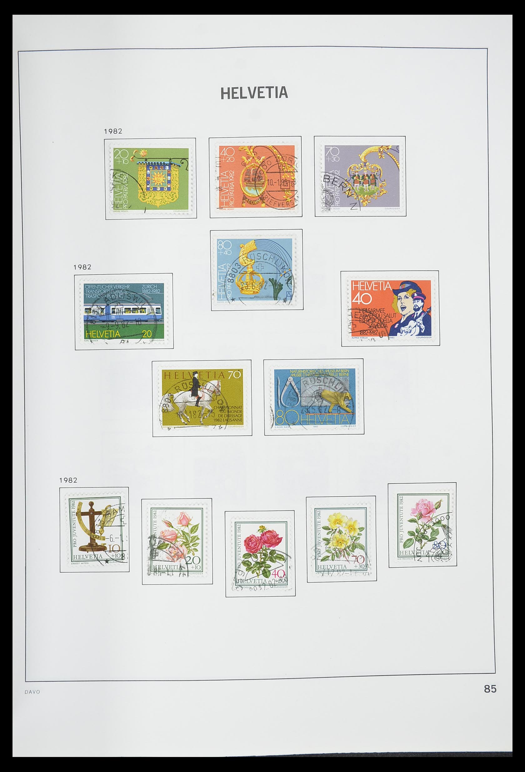 33559 086 - Stamp collection 33559 Switzerland 1850-2000.