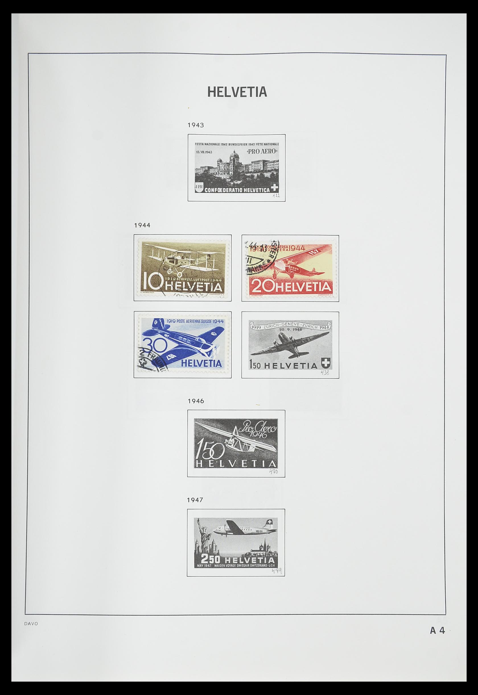 33559 132 - Postzegelverzameling 33559 Zwitserland 1850-2000.