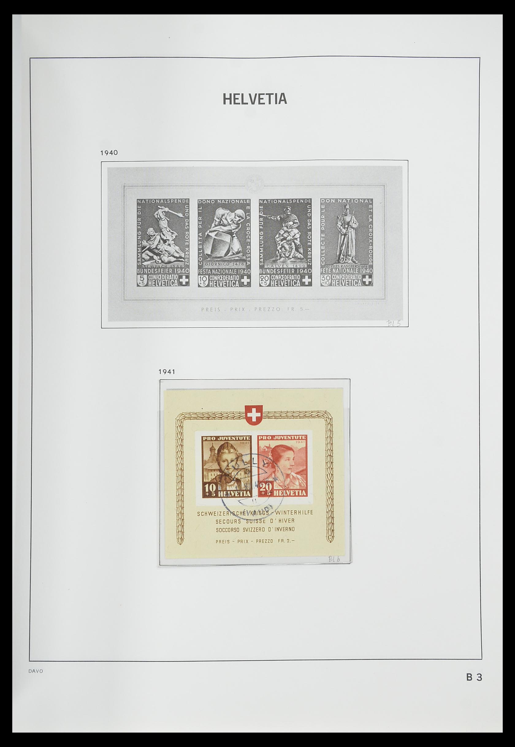 33559 136 - Postzegelverzameling 33559 Zwitserland 1850-2000.