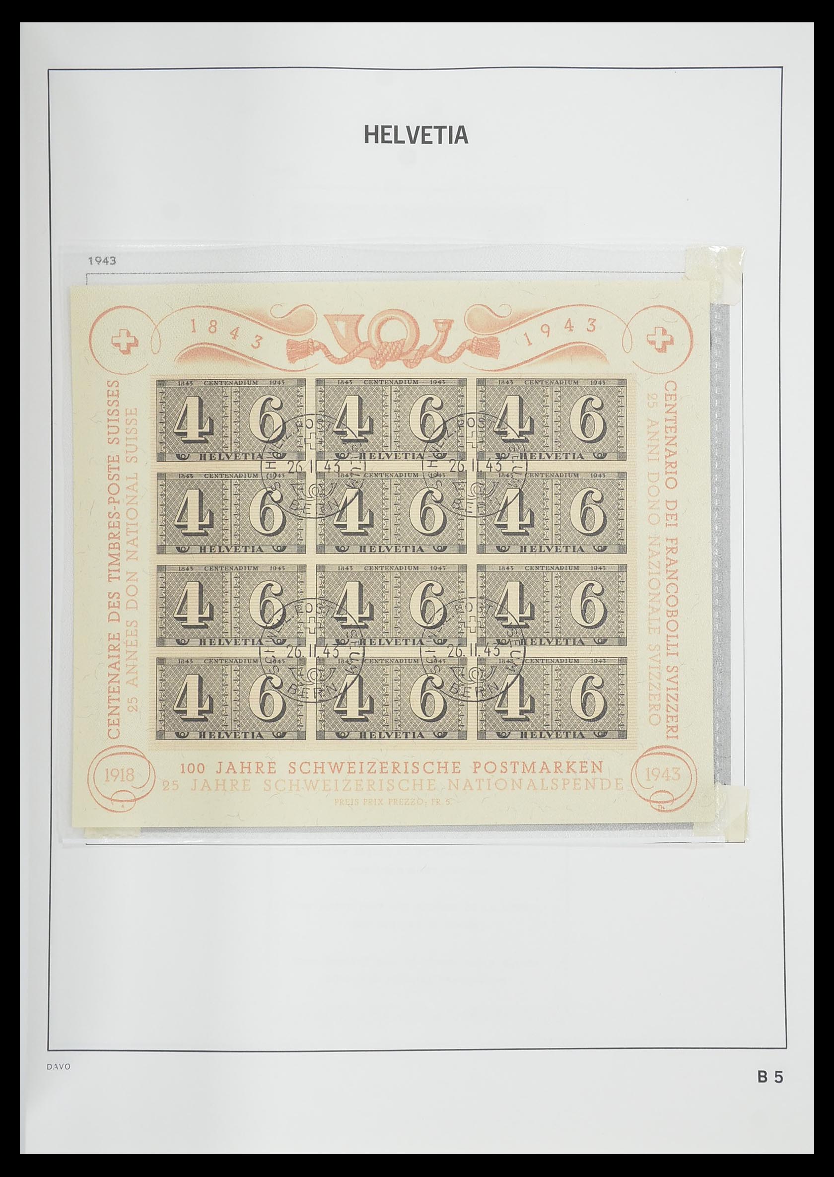 33559 138 - Postzegelverzameling 33559 Zwitserland 1850-2000.