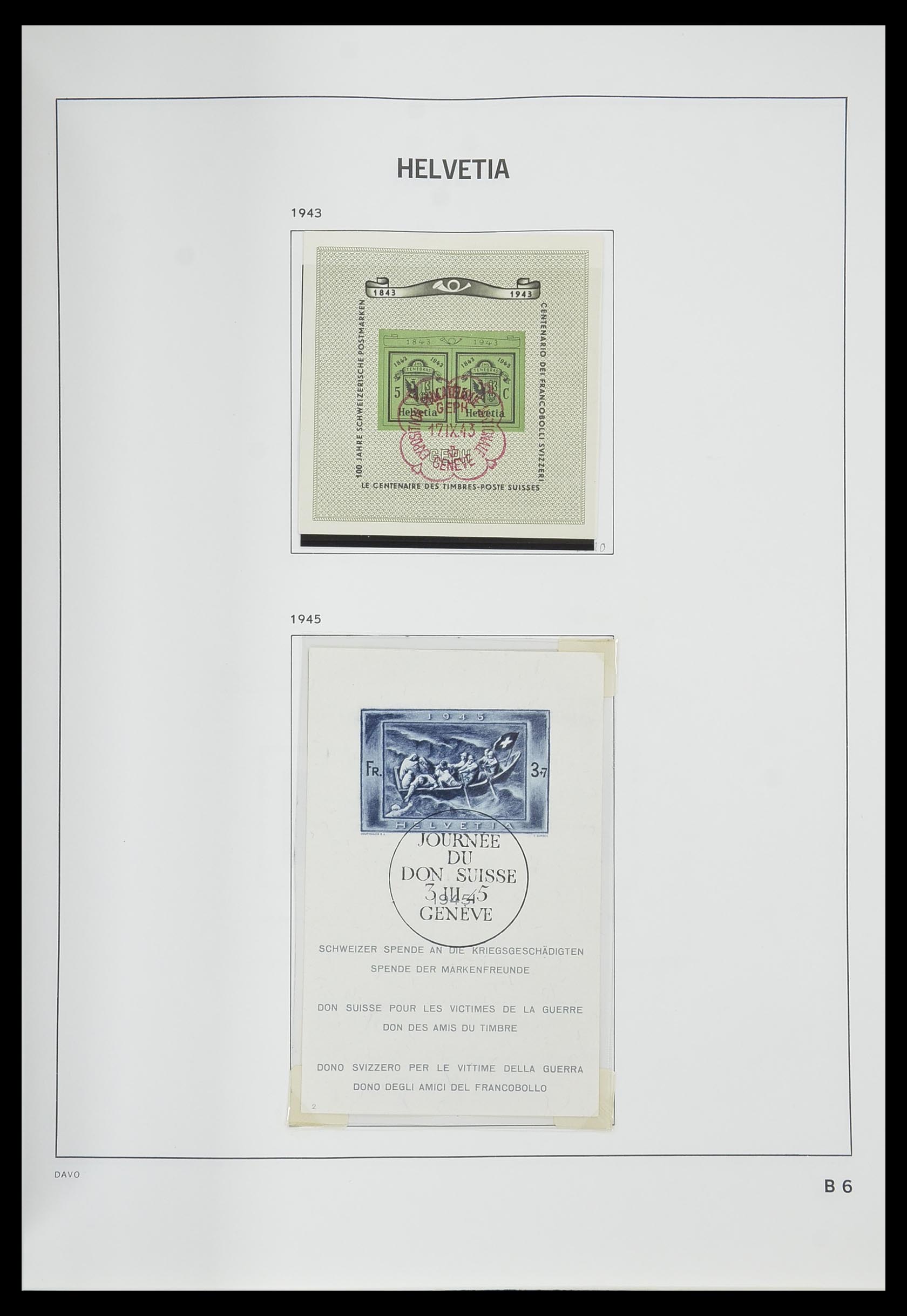 33559 139 - Postzegelverzameling 33559 Zwitserland 1850-2000.