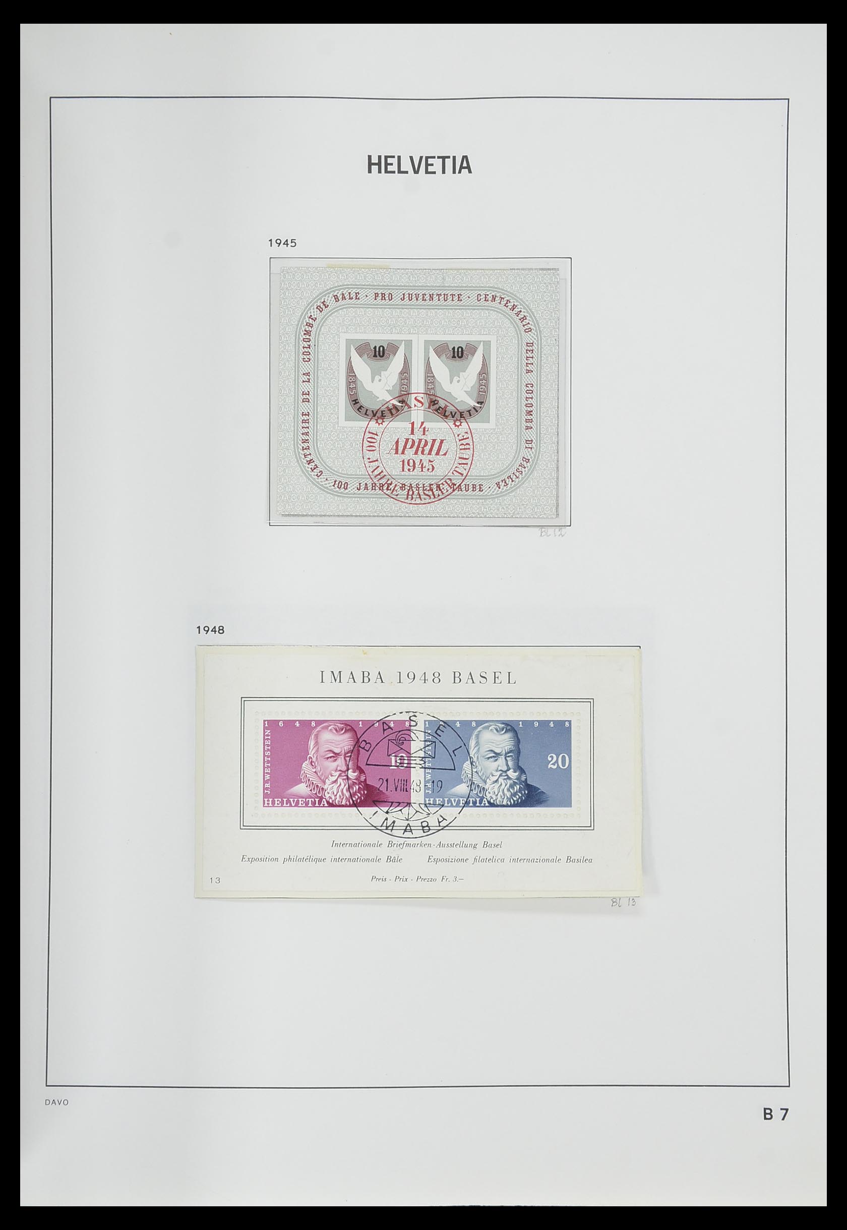 33559 140 - Stamp collection 33559 Switzerland 1850-2000.