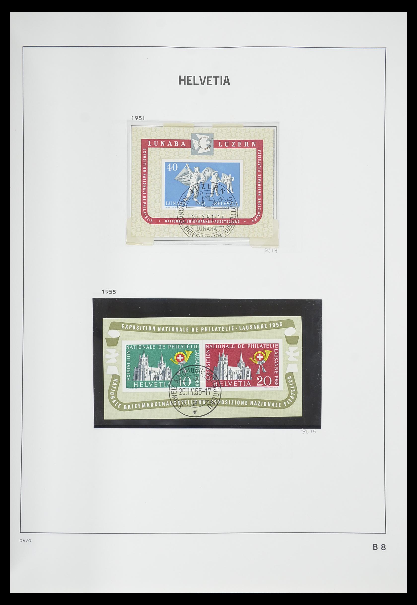 33559 141 - Stamp collection 33559 Switzerland 1850-2000.