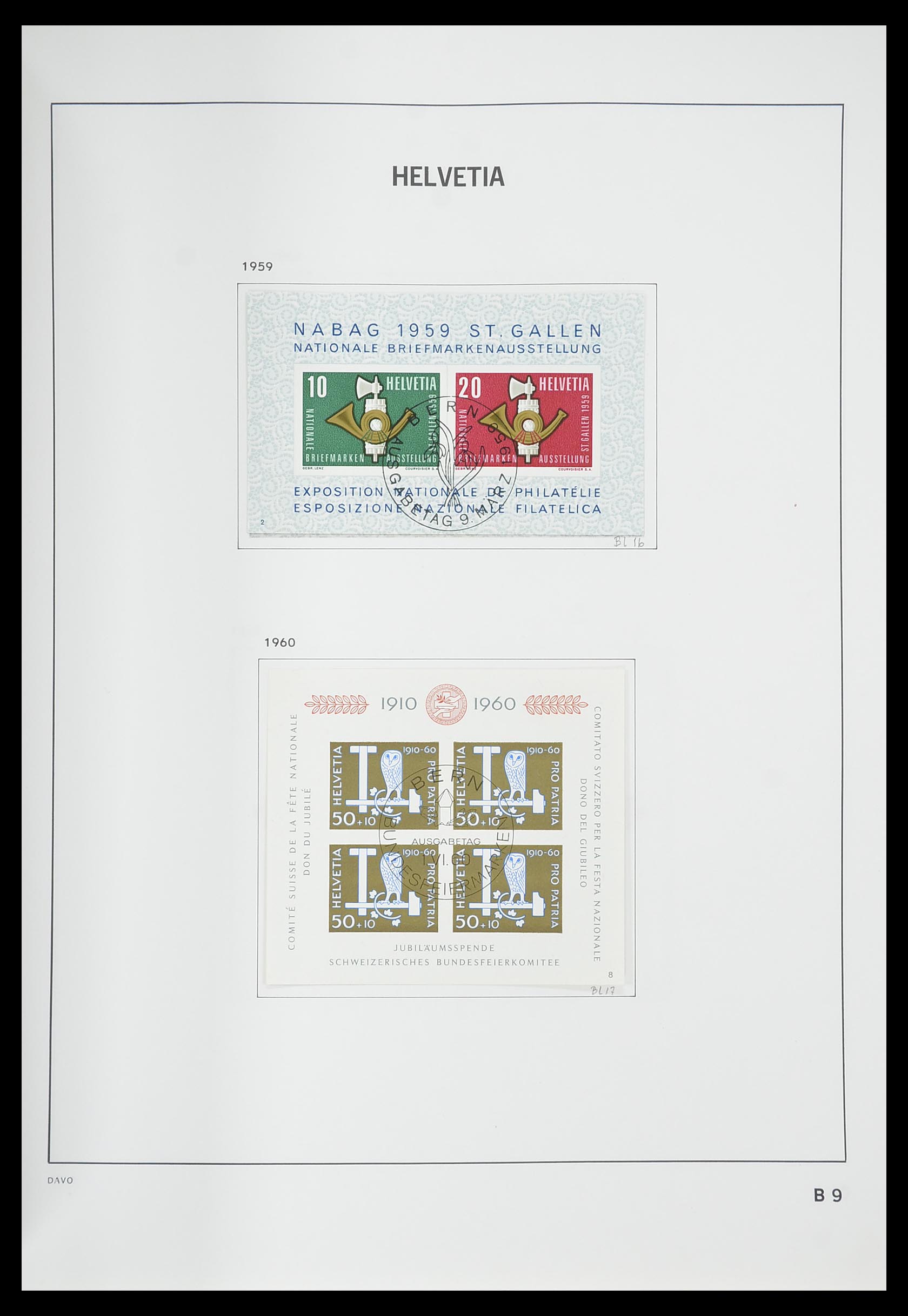 33559 142 - Stamp collection 33559 Switzerland 1850-2000.