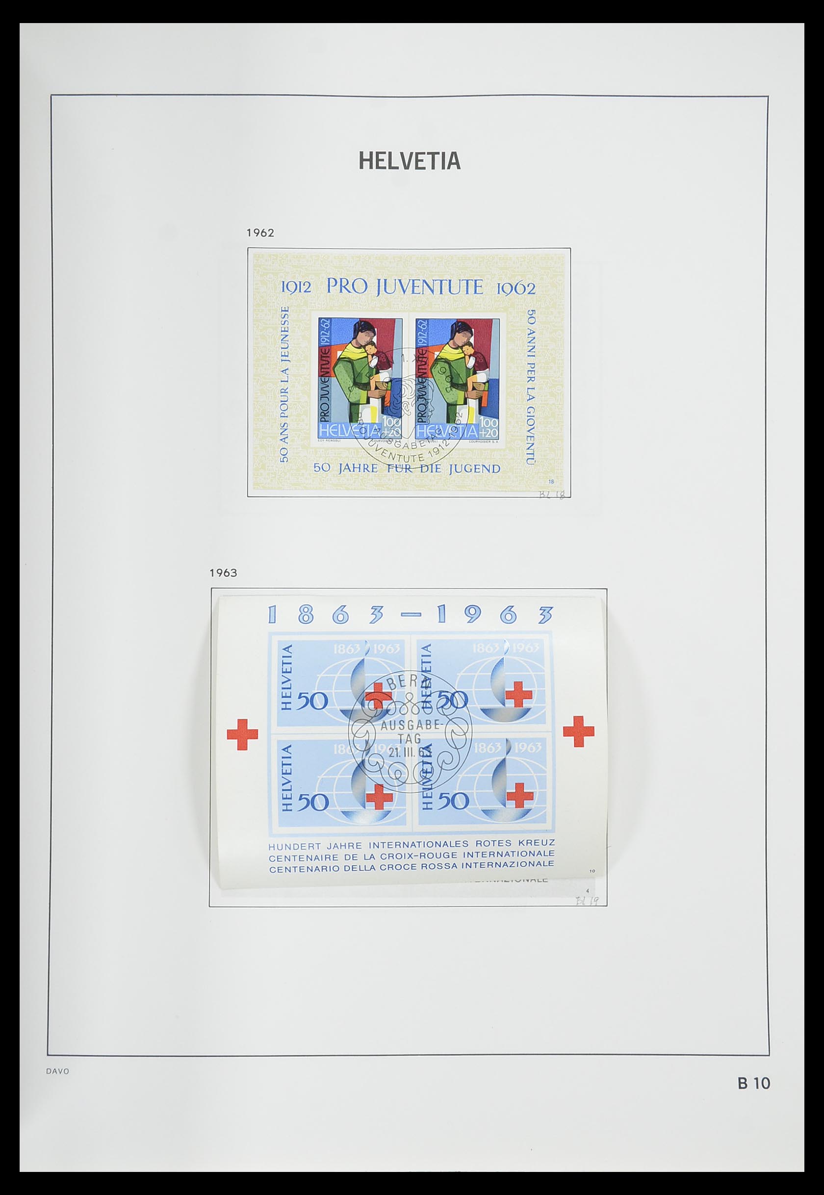 33559 143 - Stamp collection 33559 Switzerland 1850-2000.