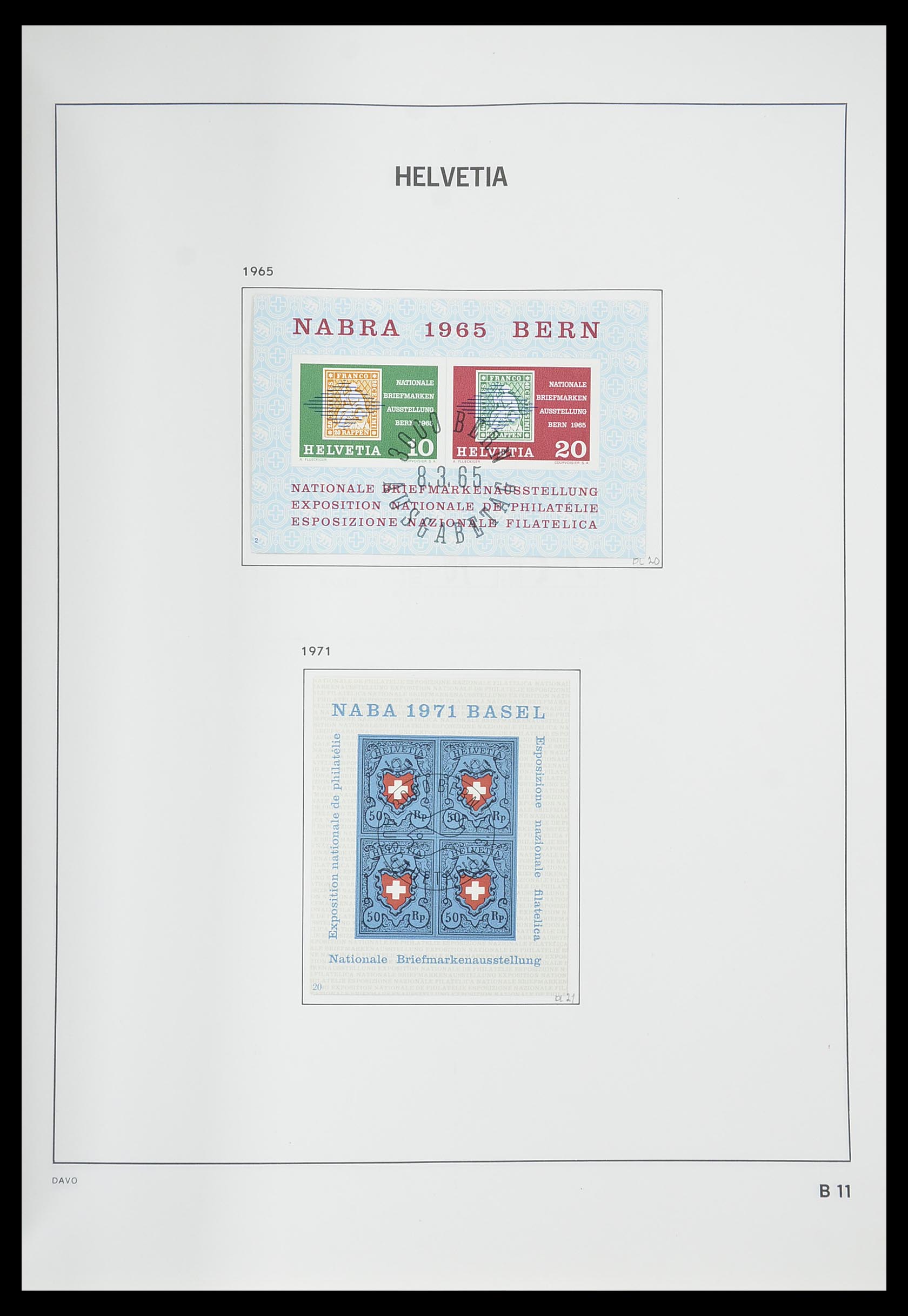 33559 144 - Stamp collection 33559 Switzerland 1850-2000.