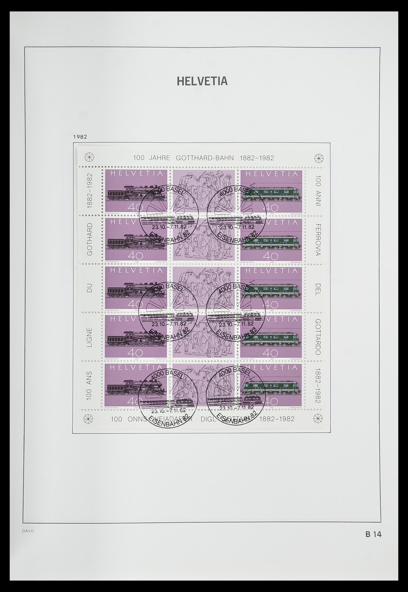 33559 147 - Stamp collection 33559 Switzerland 1850-2000.