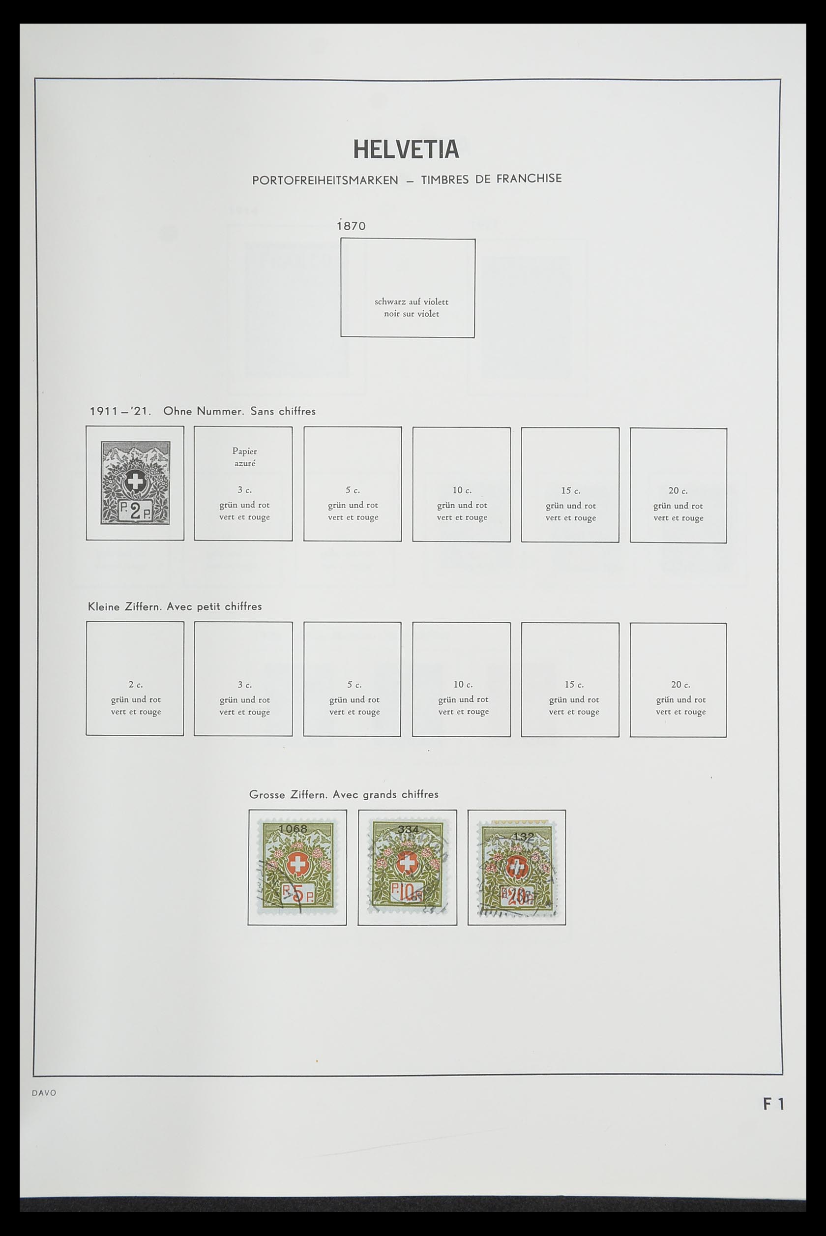 33559 155 - Stamp collection 33559 Switzerland 1850-2000.