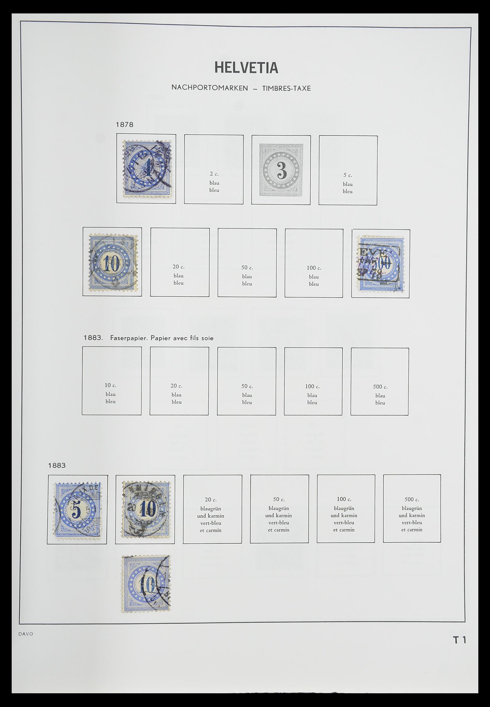 33559 157 - Stamp collection 33559 Switzerland 1850-2000.