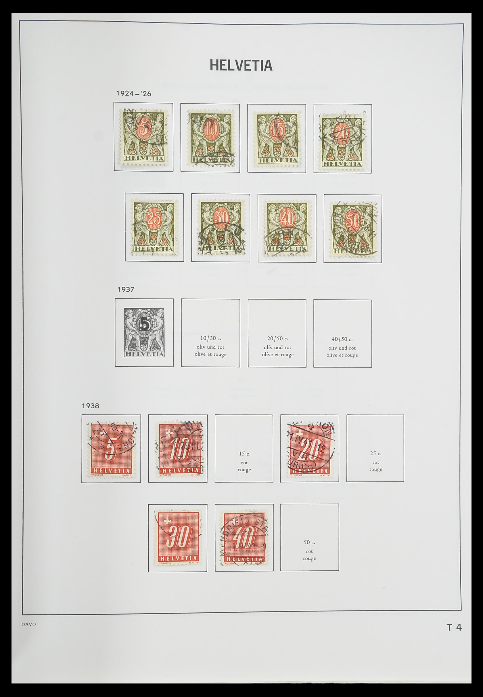 33559 160 - Stamp collection 33559 Switzerland 1850-2000.