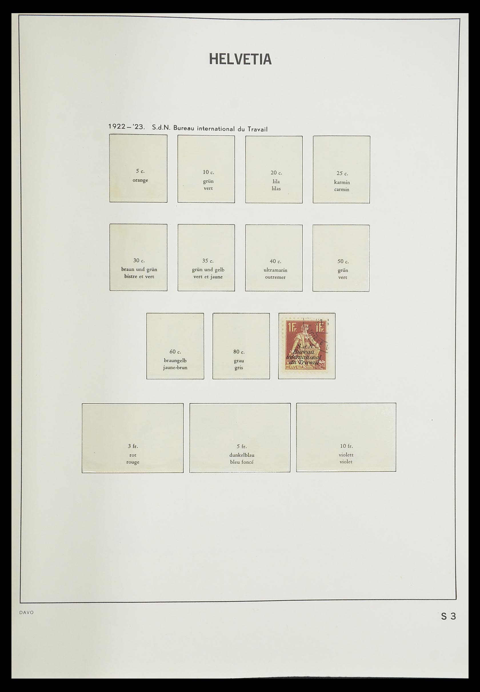 33559 161 - Stamp collection 33559 Switzerland 1850-2000.