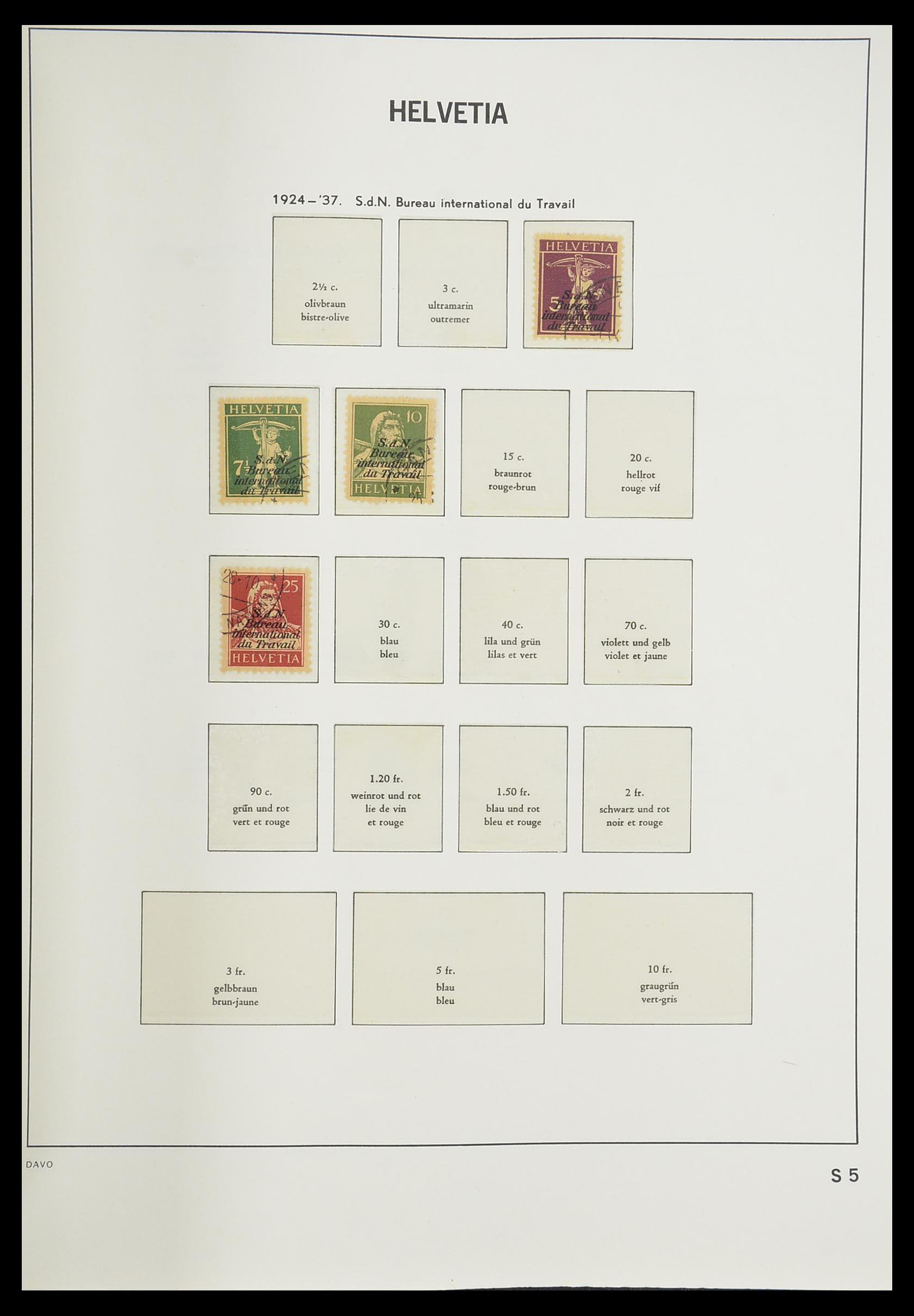 33559 162 - Postzegelverzameling 33559 Zwitserland 1850-2000.