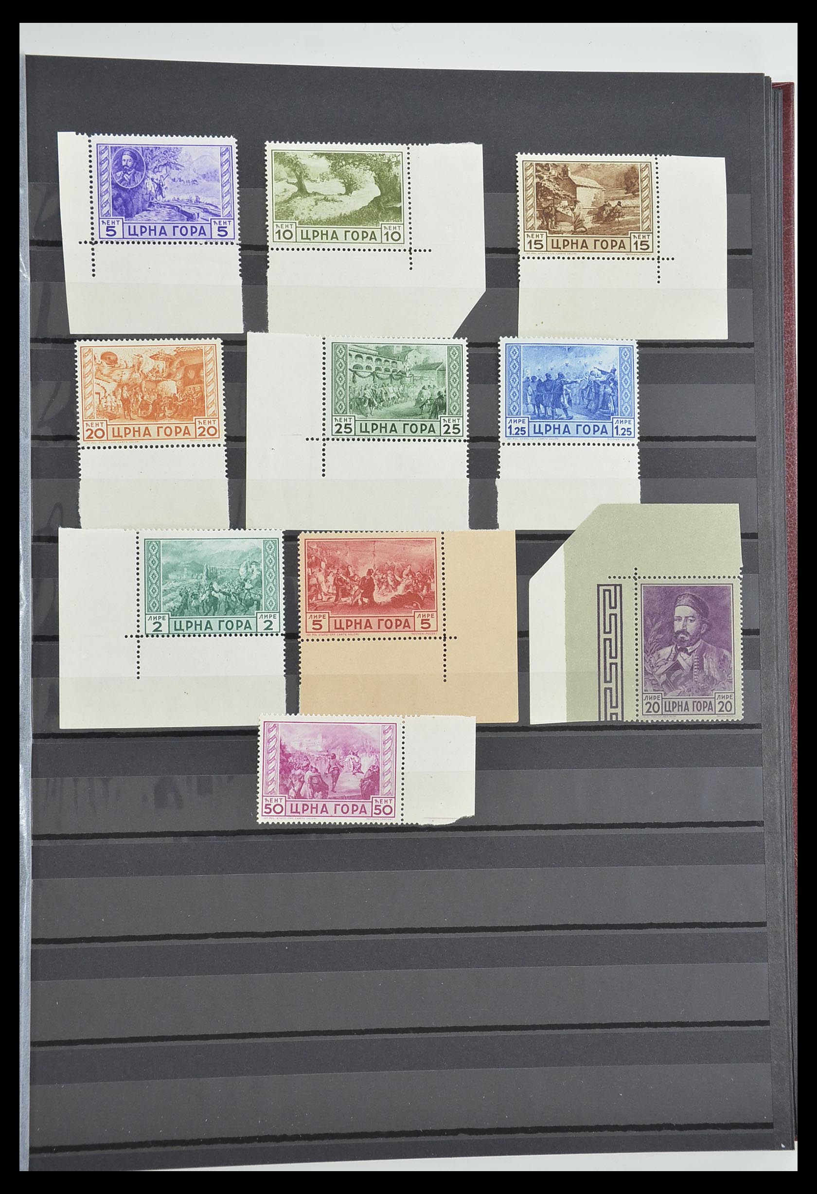 33560 026 - Postzegelverzameling 33560 Italië BOB/bezetting/gebieden 1860-1945.
