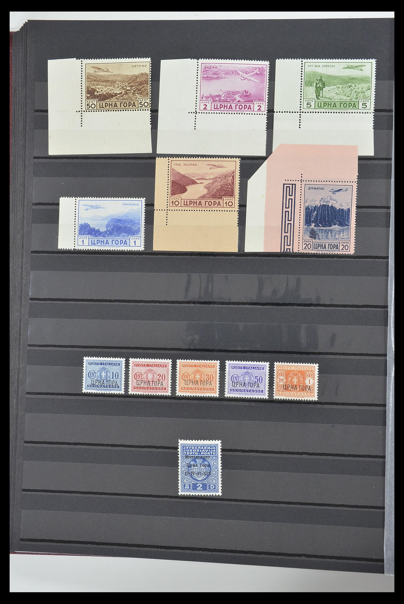 33560 027 - Postzegelverzameling 33560 Italië BOB/bezetting/gebieden 1860-1945.