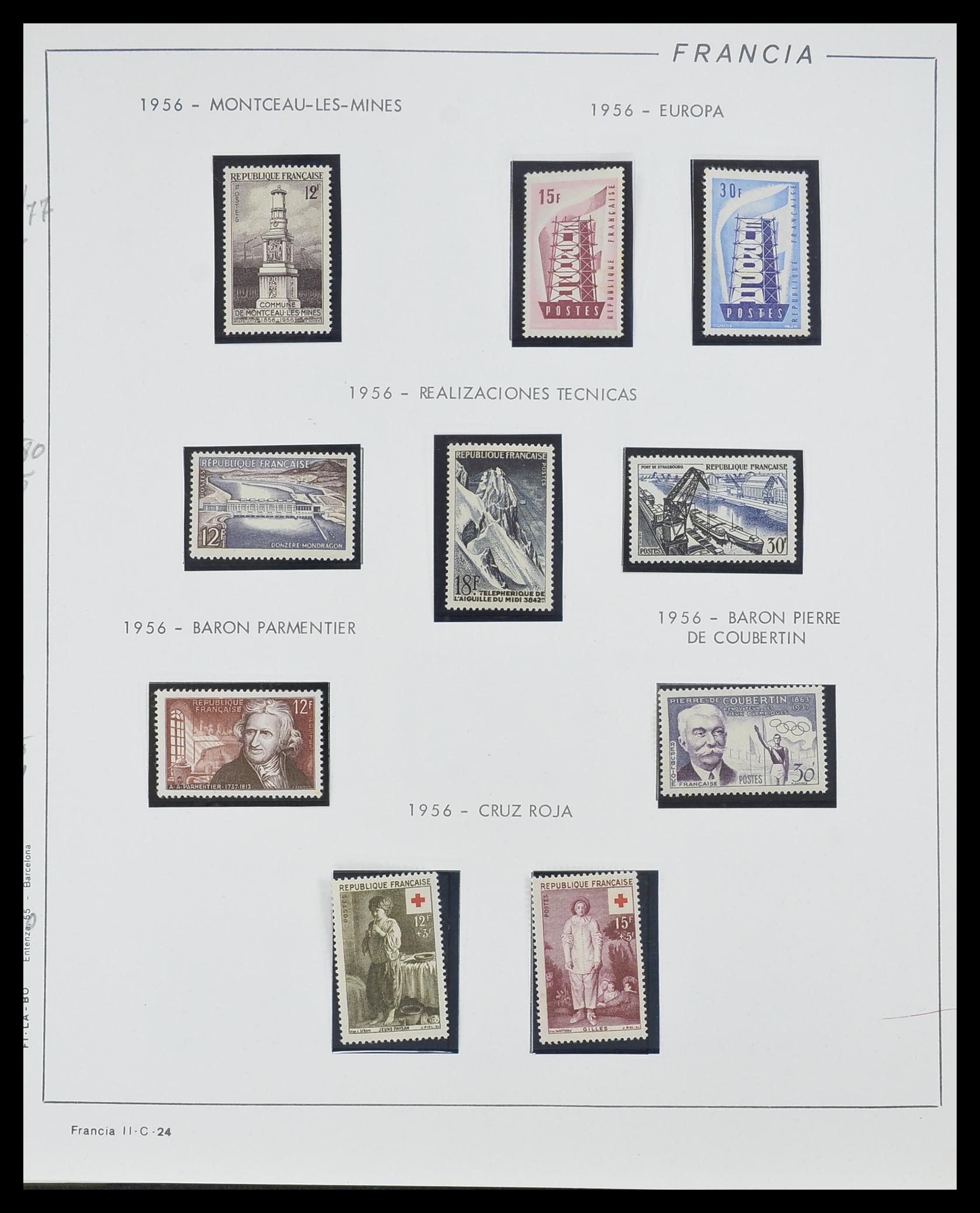 33561 024 - Stamp collection 33561 France 1949-1981.