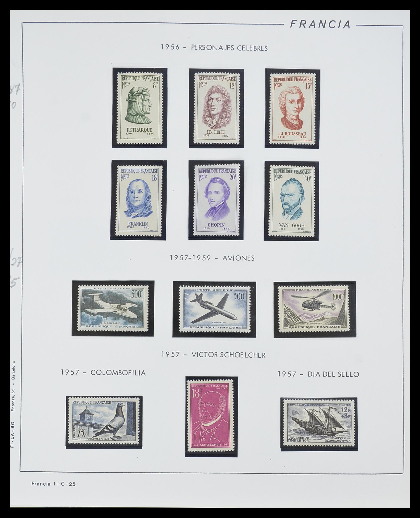 33561 025 - Stamp collection 33561 France 1949-1981.