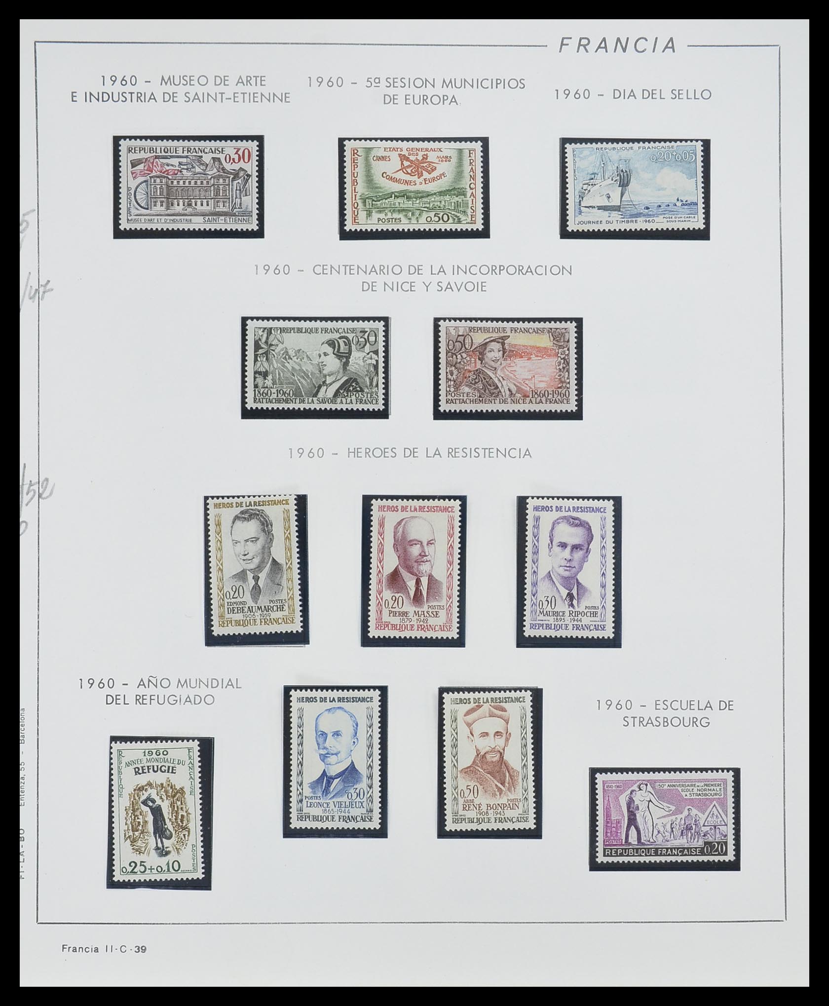 33561 039 - Stamp collection 33561 France 1949-1981.