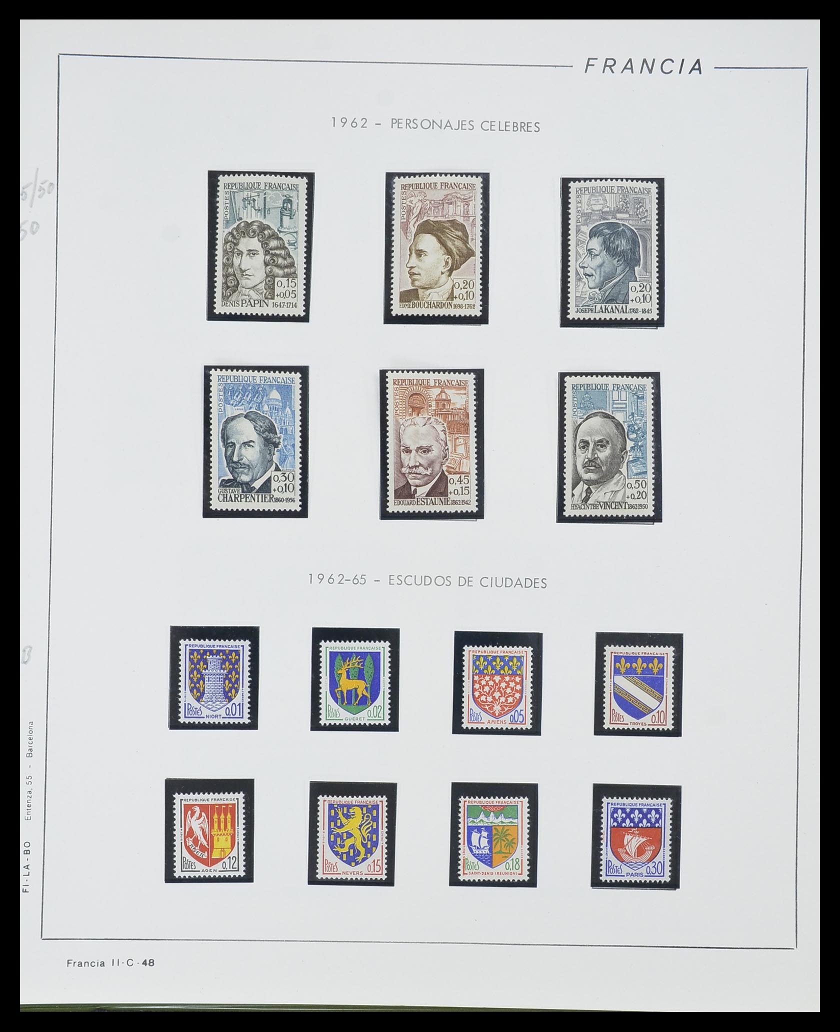 33561 048 - Stamp collection 33561 France 1949-1981.