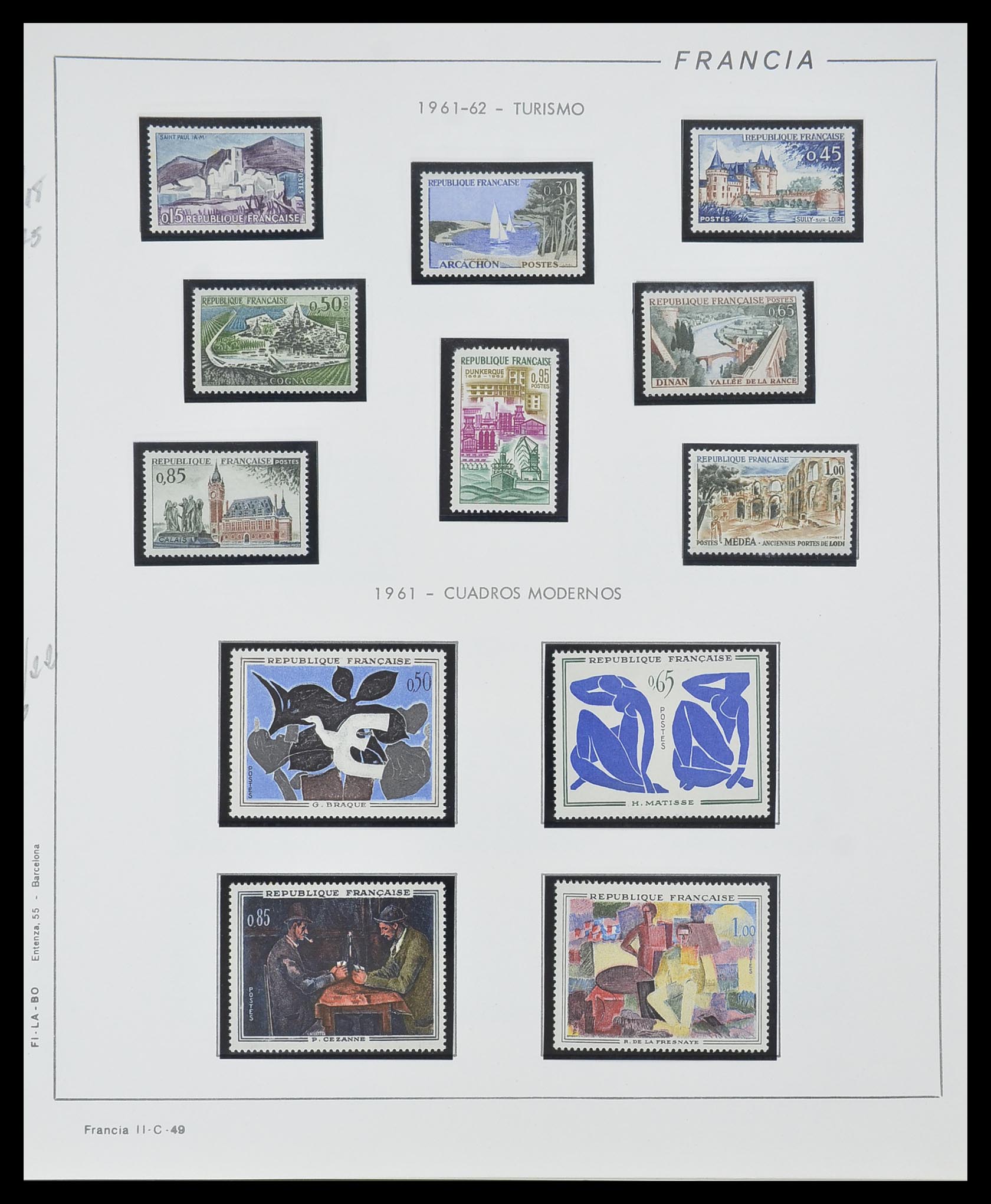 33561 049 - Stamp collection 33561 France 1949-1981.