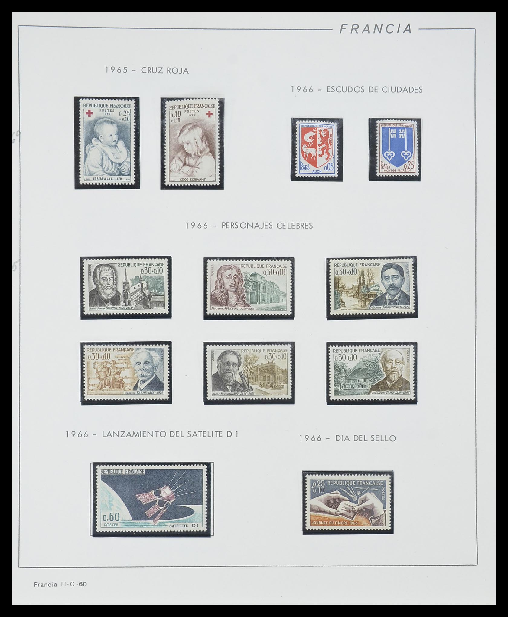 33561 060 - Stamp collection 33561 France 1949-1981.