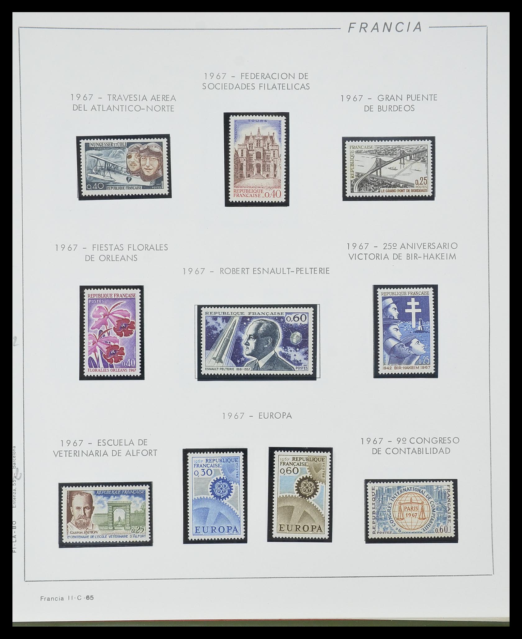 33561 065 - Stamp collection 33561 France 1949-1981.