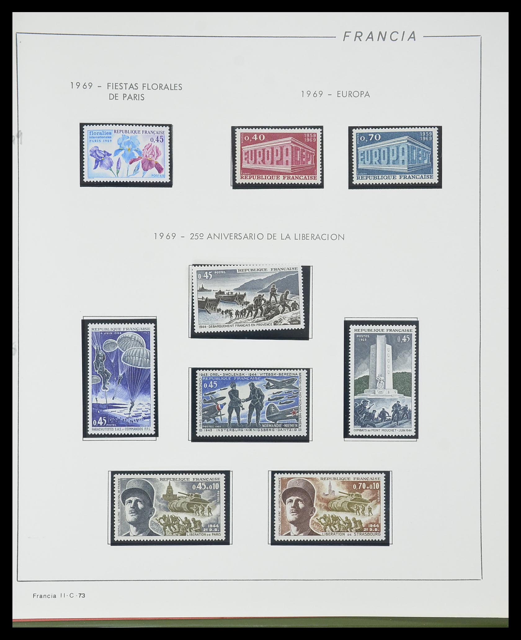 33561 073 - Stamp collection 33561 France 1949-1981.