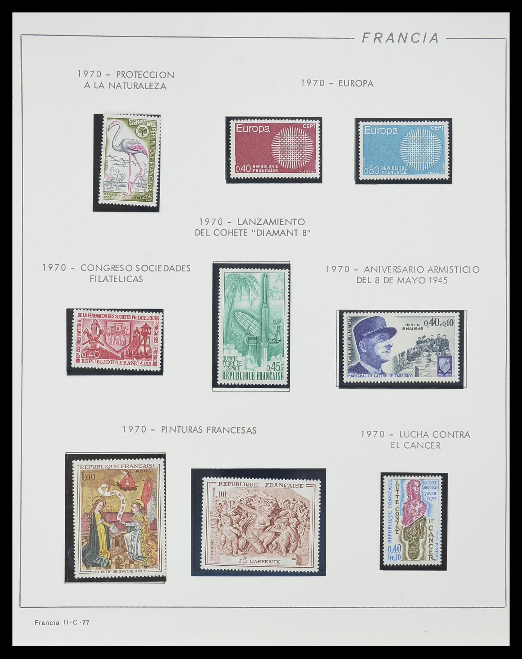 33561 077 - Stamp collection 33561 France 1949-1981.