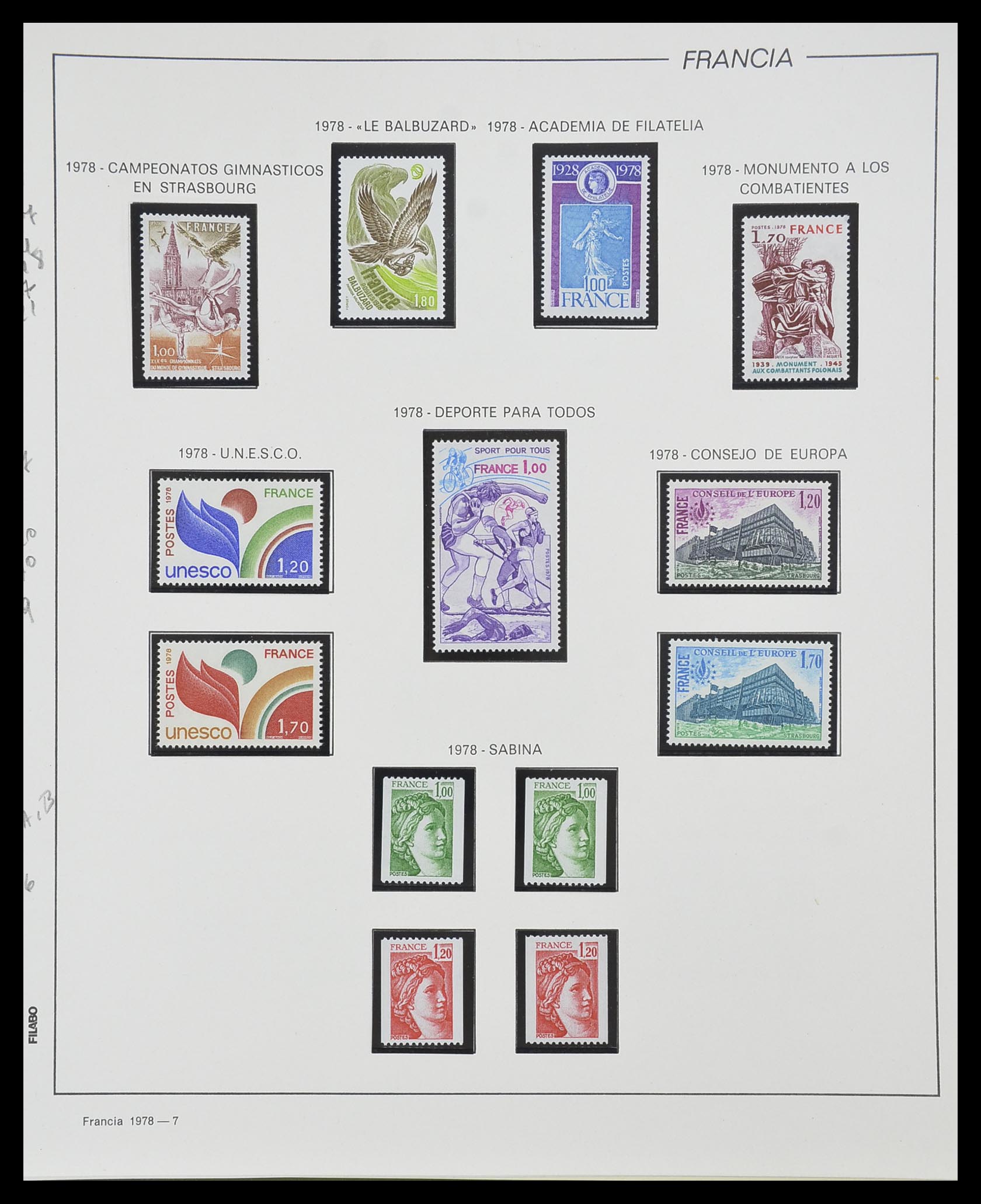 33561 121 - Stamp collection 33561 France 1949-1981.