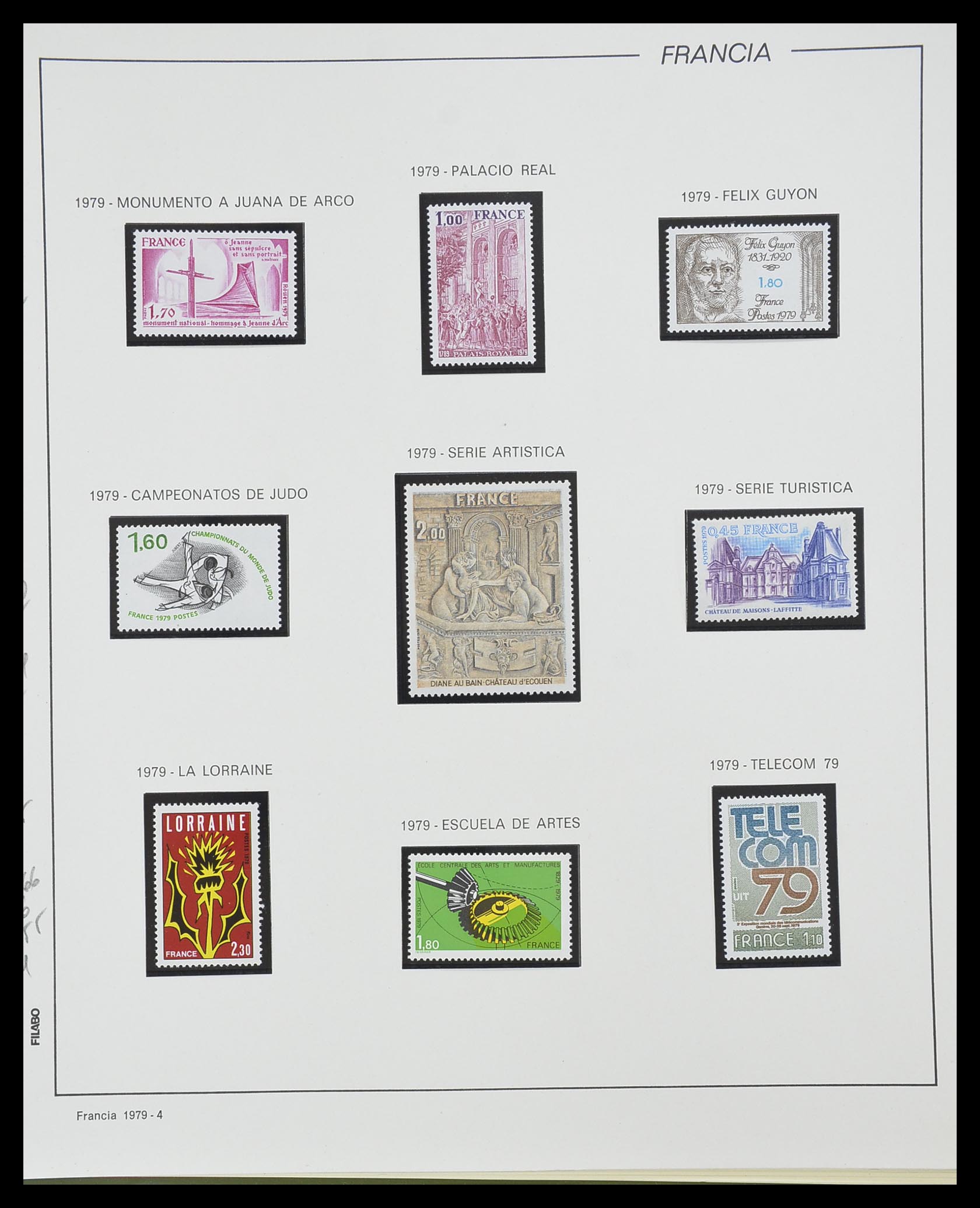 33561 126 - Stamp collection 33561 France 1949-1981.